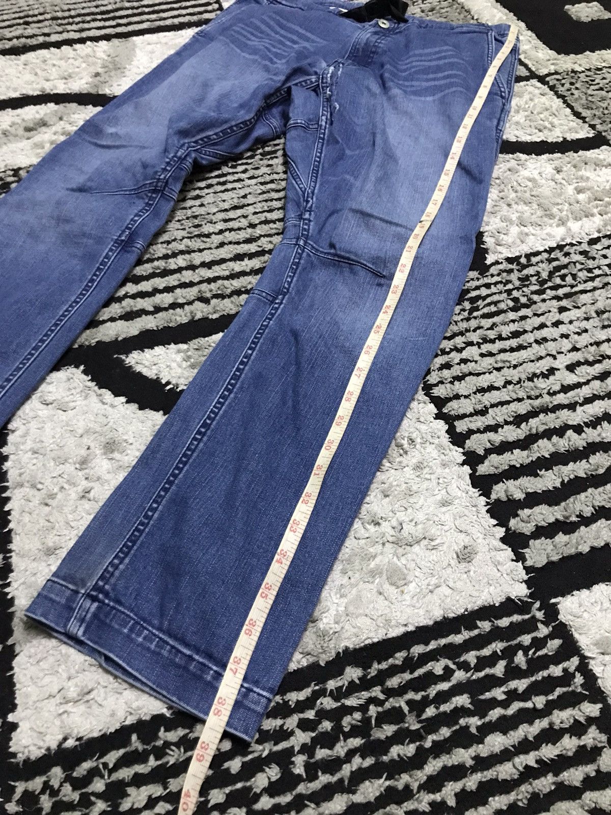 Gramicci 34x28 Gramicci sweatpants distressed light wash blue pants Size US 34 / EU 50 - 7 Thumbnail