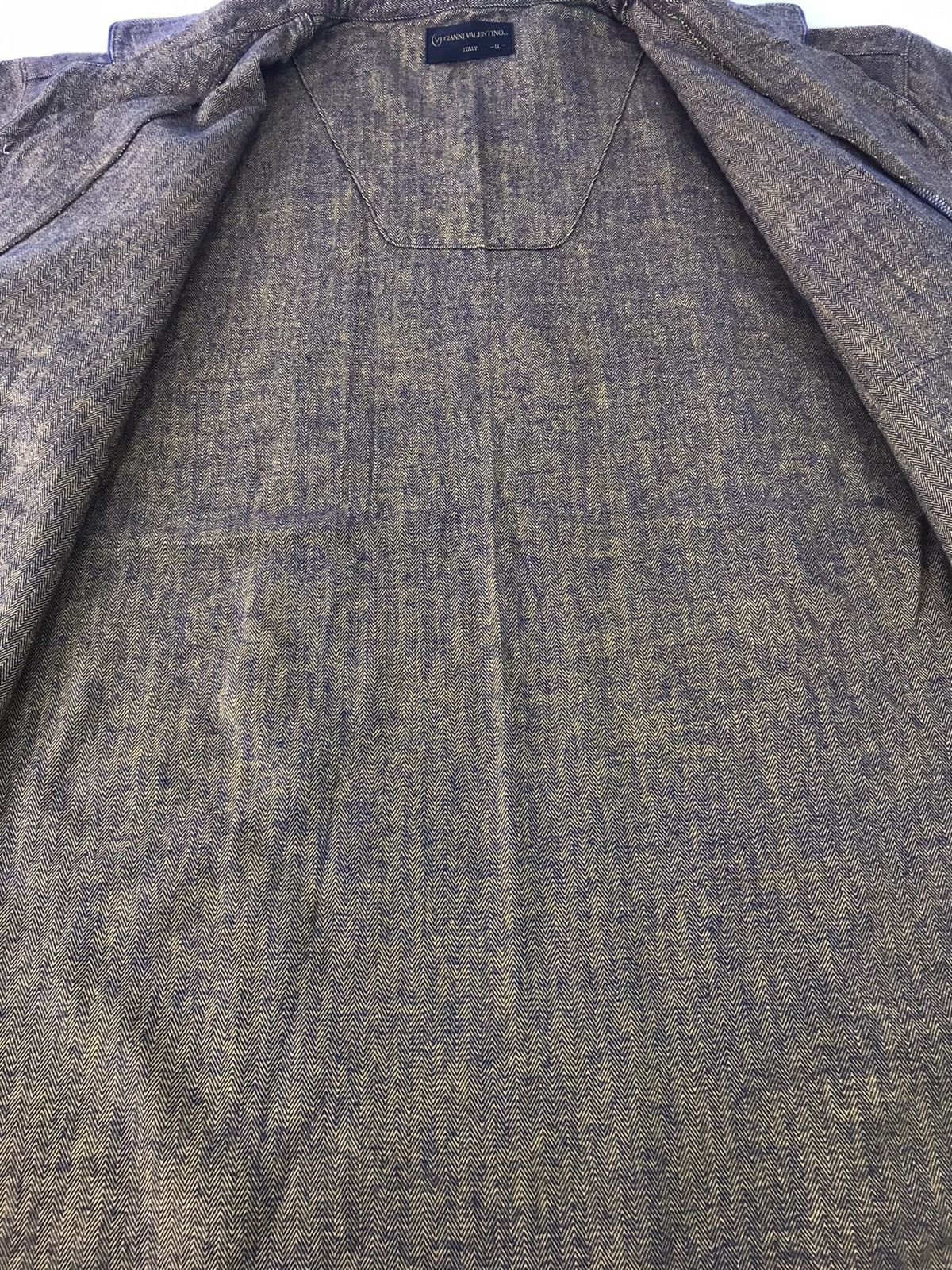 Gianni Valentino Gianni Valentino Italy Button Up Shirt Single Button Design Size US XL / EU 56 / 4 - 5 Thumbnail
