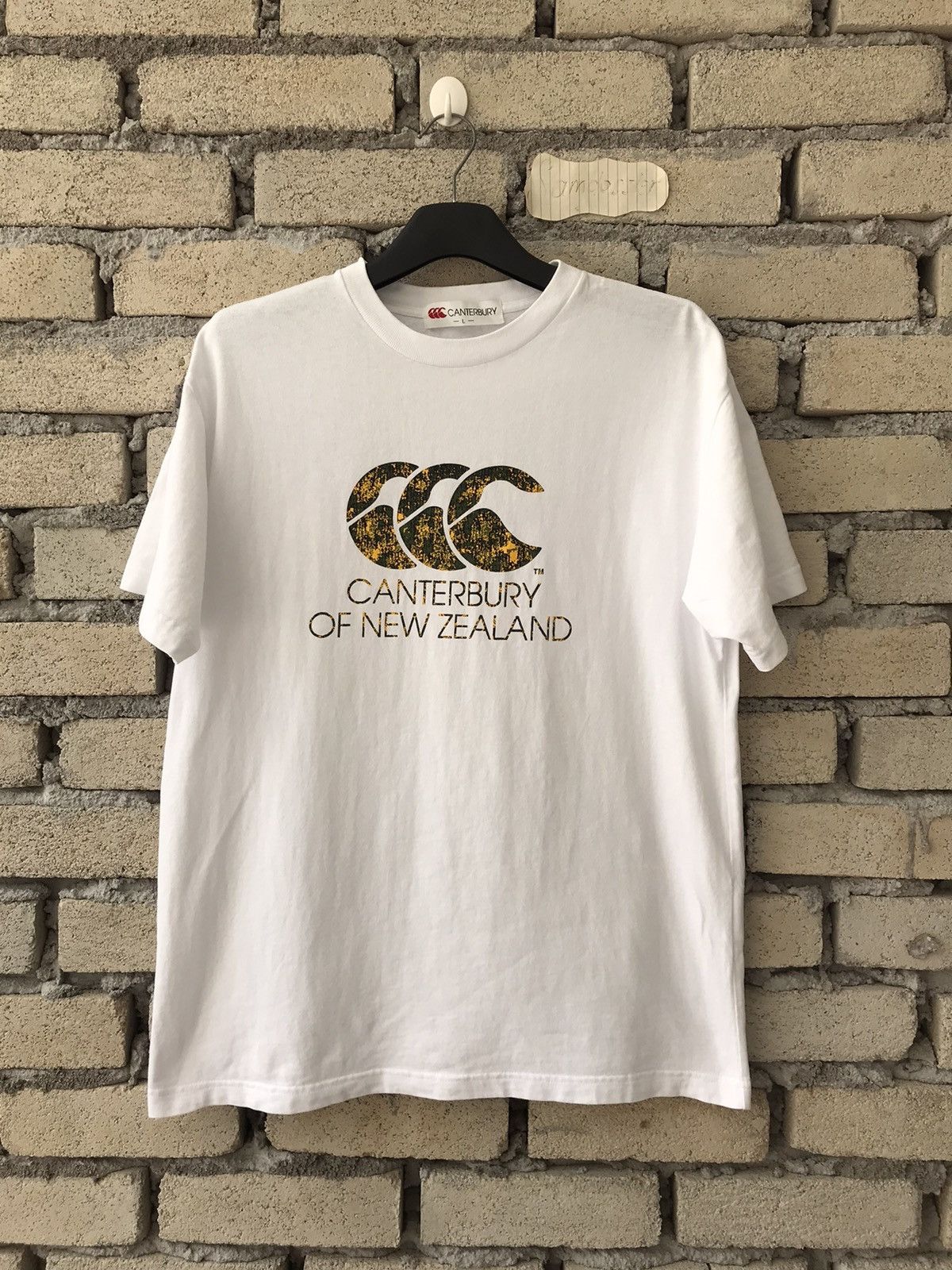 Canterbury of New Zealand Vintage Canterburry of New Zealand Tee Big Logo Size US L / EU 52-54 / 3 - 1 Thumbnail