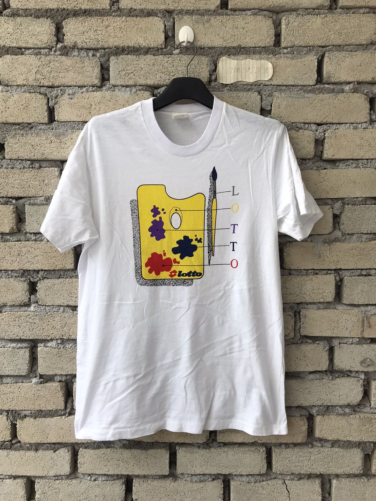 Lotto Sport × Vintage Vintage Tee Lotto Sportwear Italian Designer Size US M / EU 48-50 / 2 - 1 Thumbnail