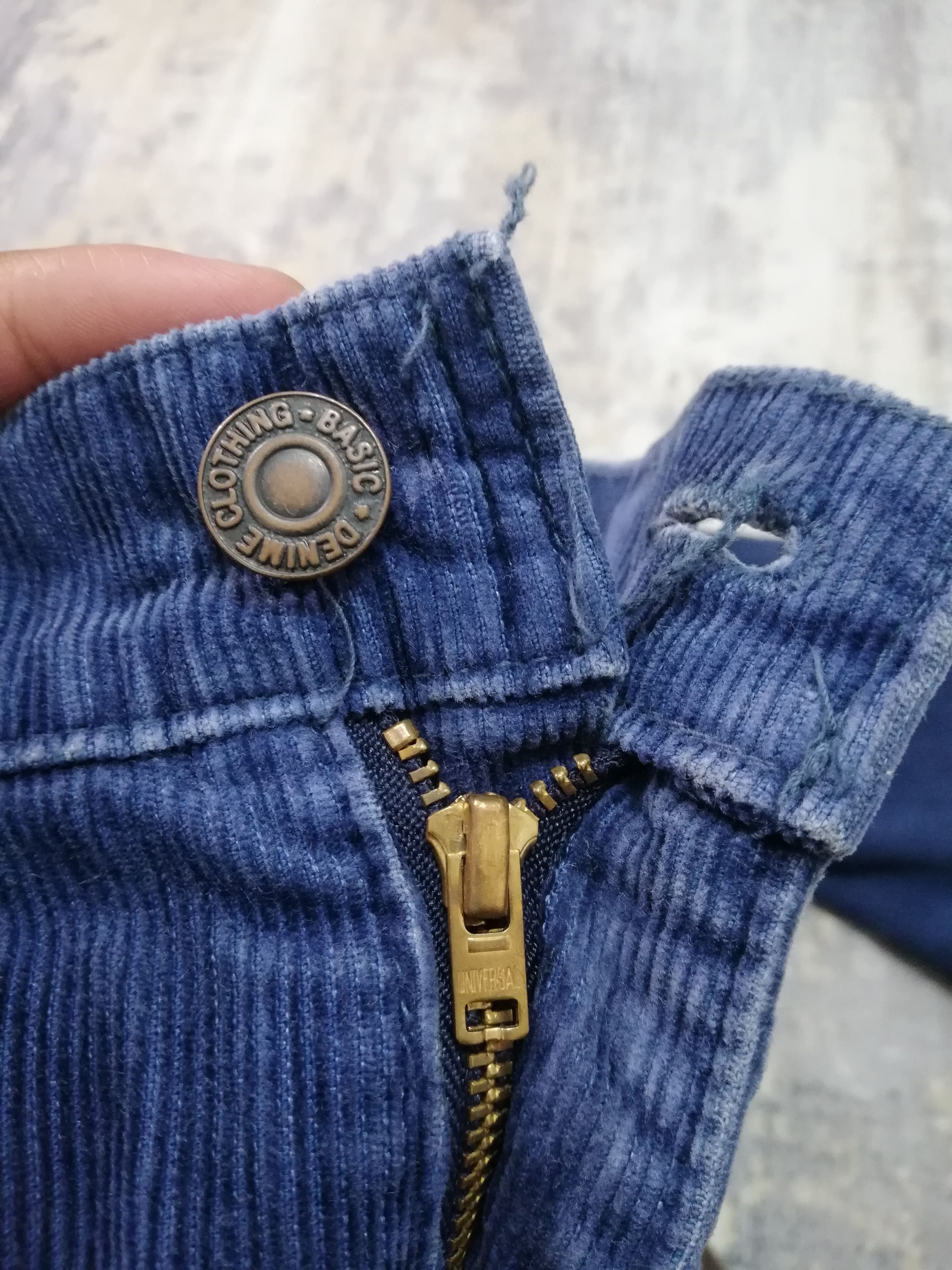 Denime Vintage DENIME Corduroy Baggy Pant W31x29 Size US 31 - 10 Thumbnail
