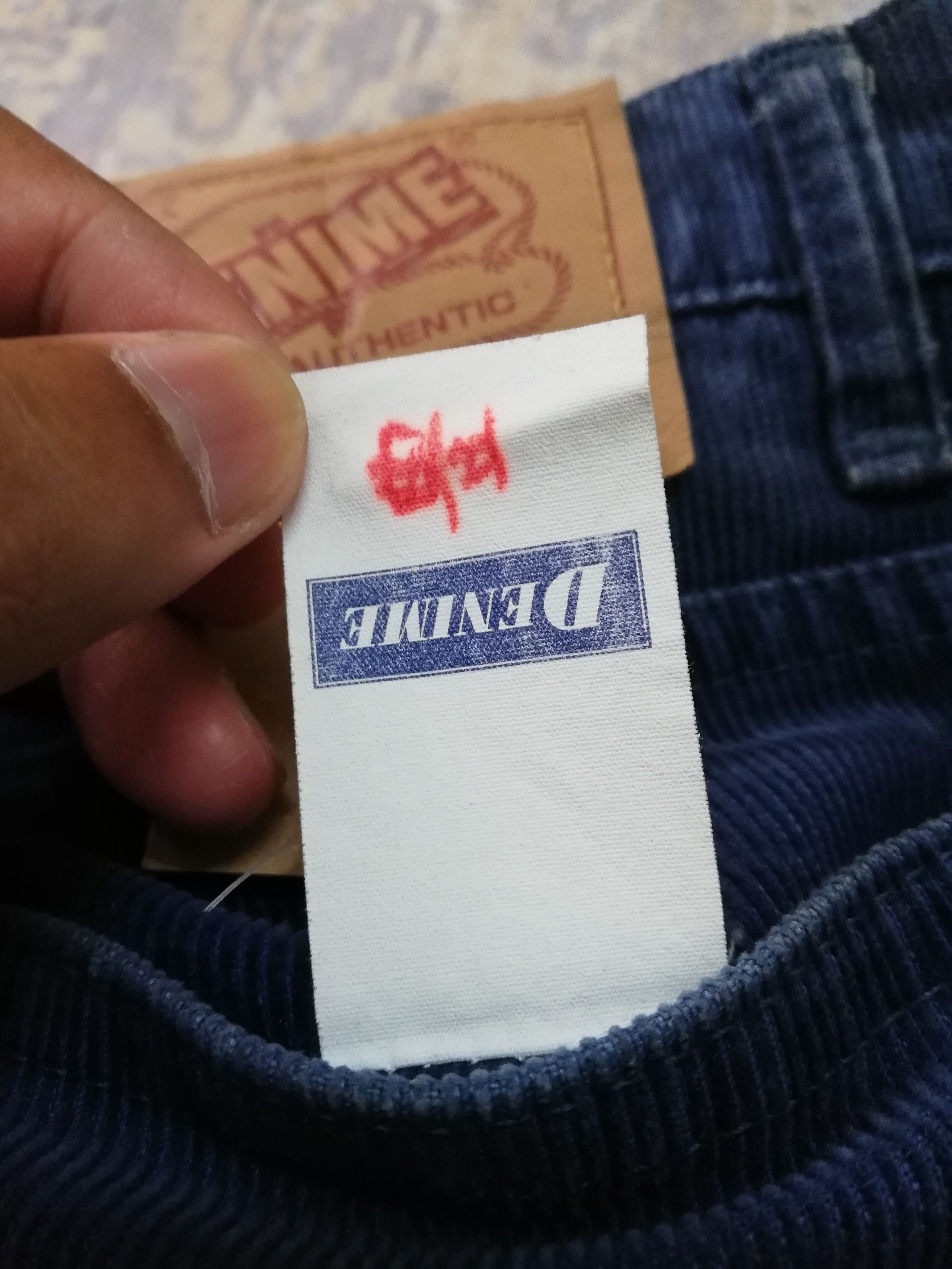 Denime Vintage DENIME Corduroy Baggy Pant W31x29 Size US 31 - 7 Thumbnail