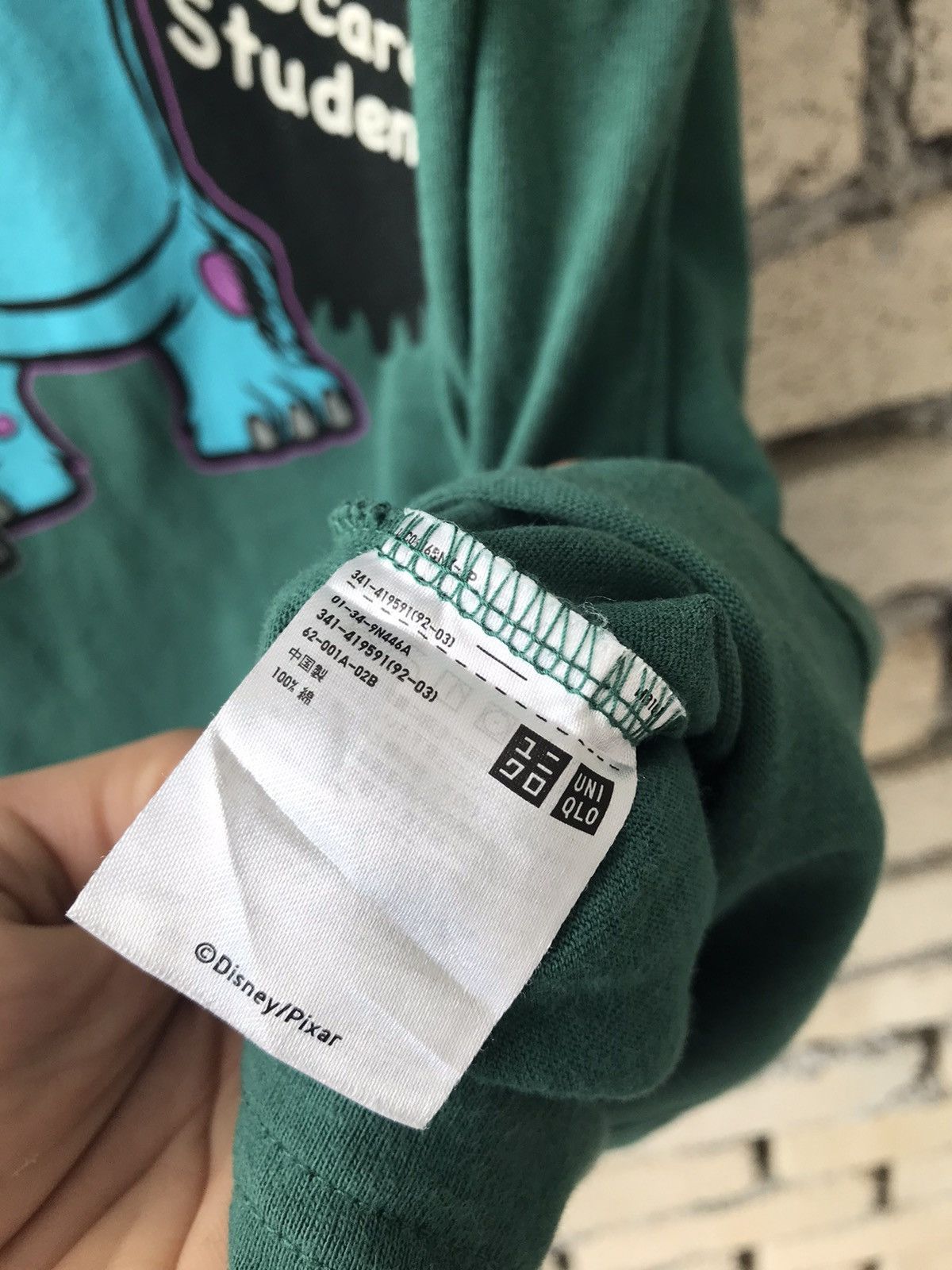 Cartoon Network × Disney × Uniqlo Disney Pixar Monster University Scare Student by Uniqlo Size US XL / EU 56 / 4 - 5 Thumbnail
