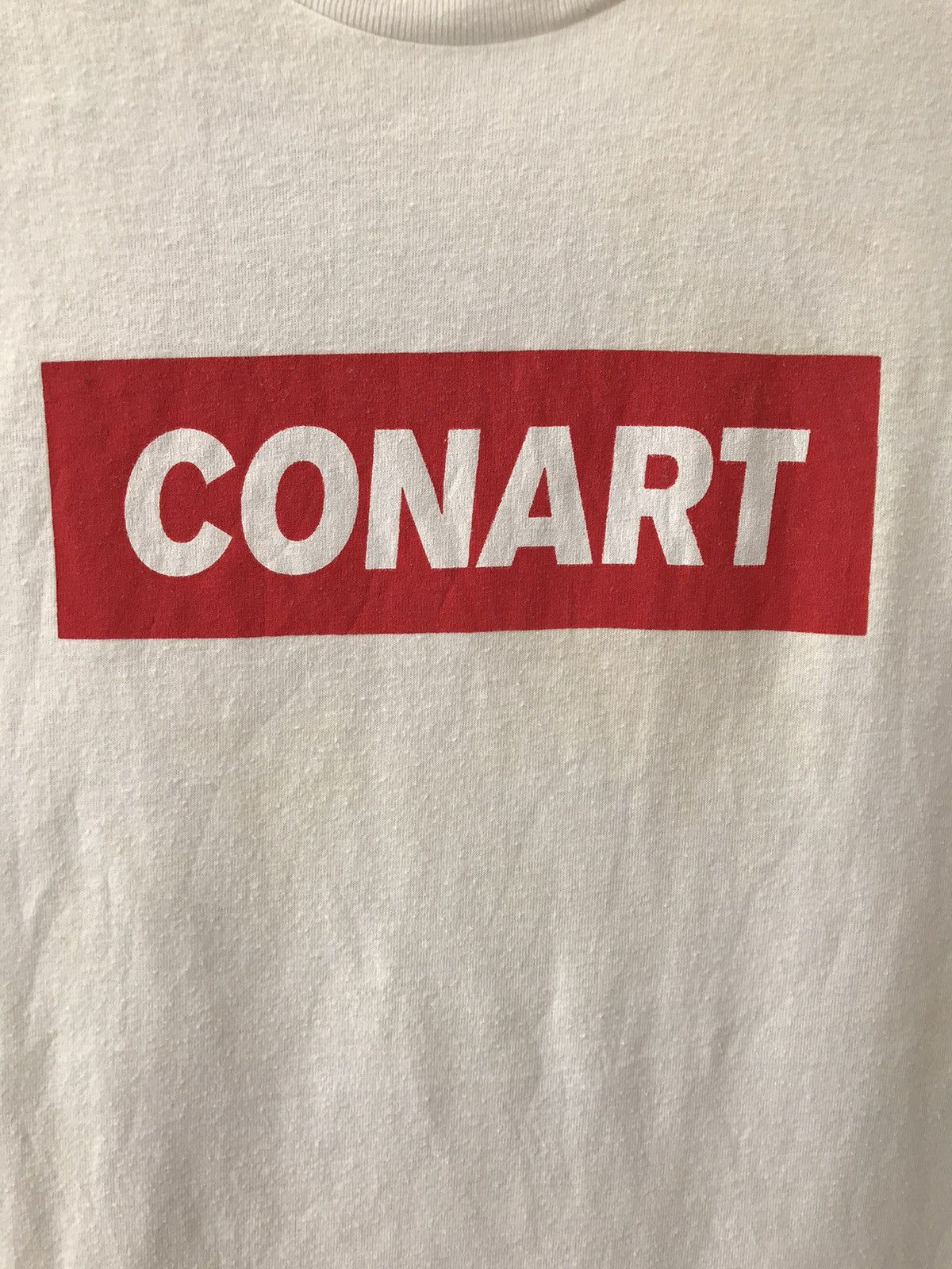 Rap Tees × Vintage Conart Tee Box Logo Spell Out Rap Tees Hip Hop Size US M / EU 48-50 / 2 - 2 Thumbnail