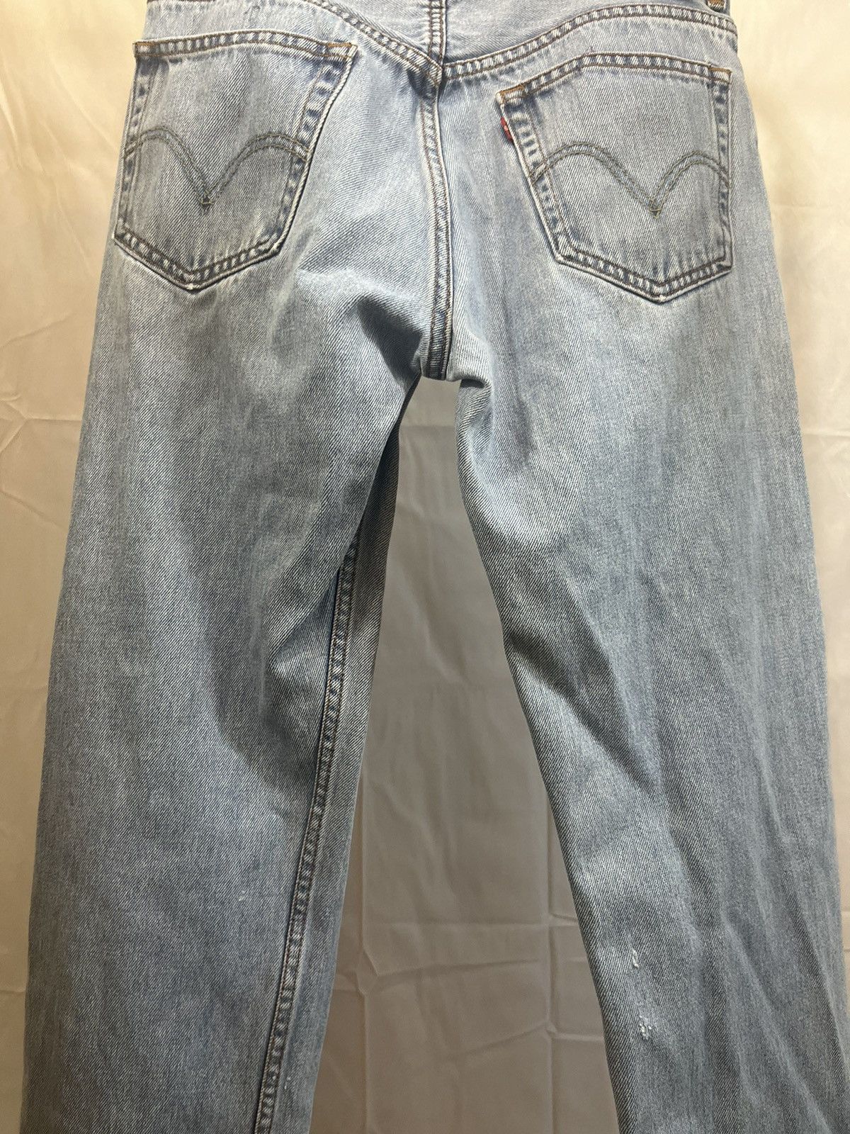 Levi's Levi 505 Faded Released Hem Grunge Jeans Size US 34 / EU 50 - 14 Thumbnail