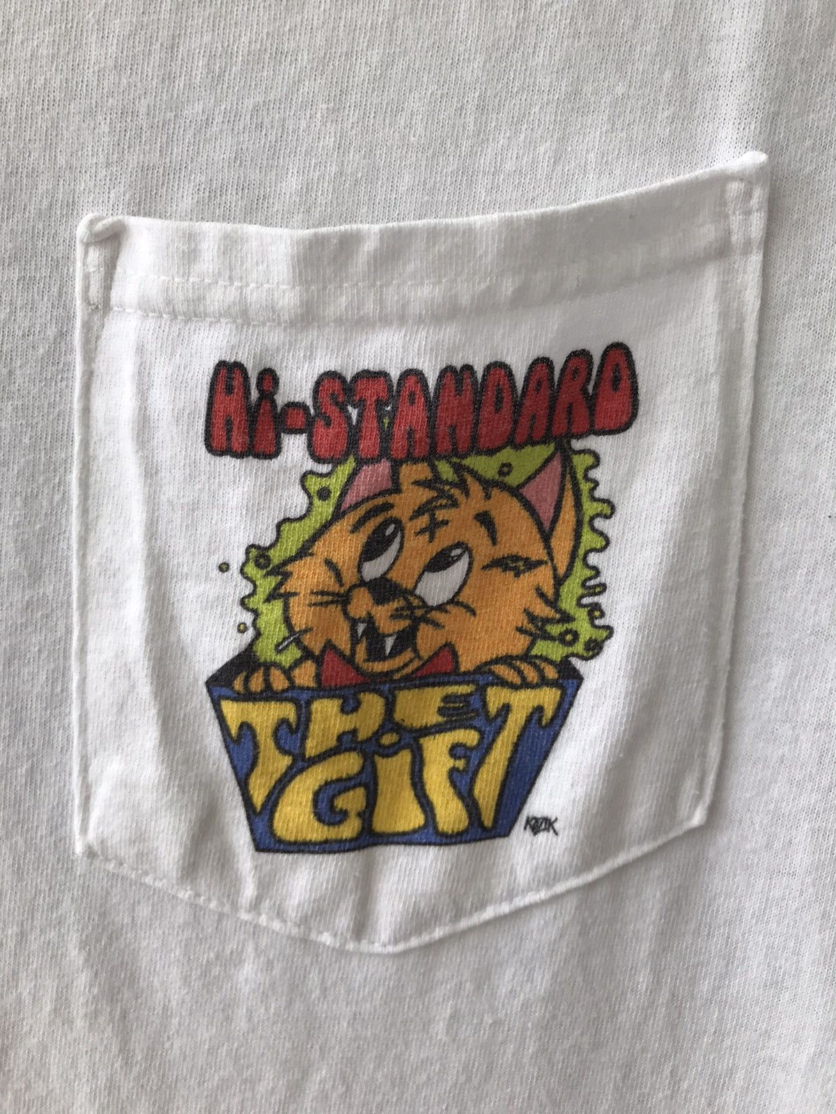 Band Tees Hi-Standard The Gift Single Pocket Japanese Band Size US S / EU 44-46 / 1 - 2 Thumbnail