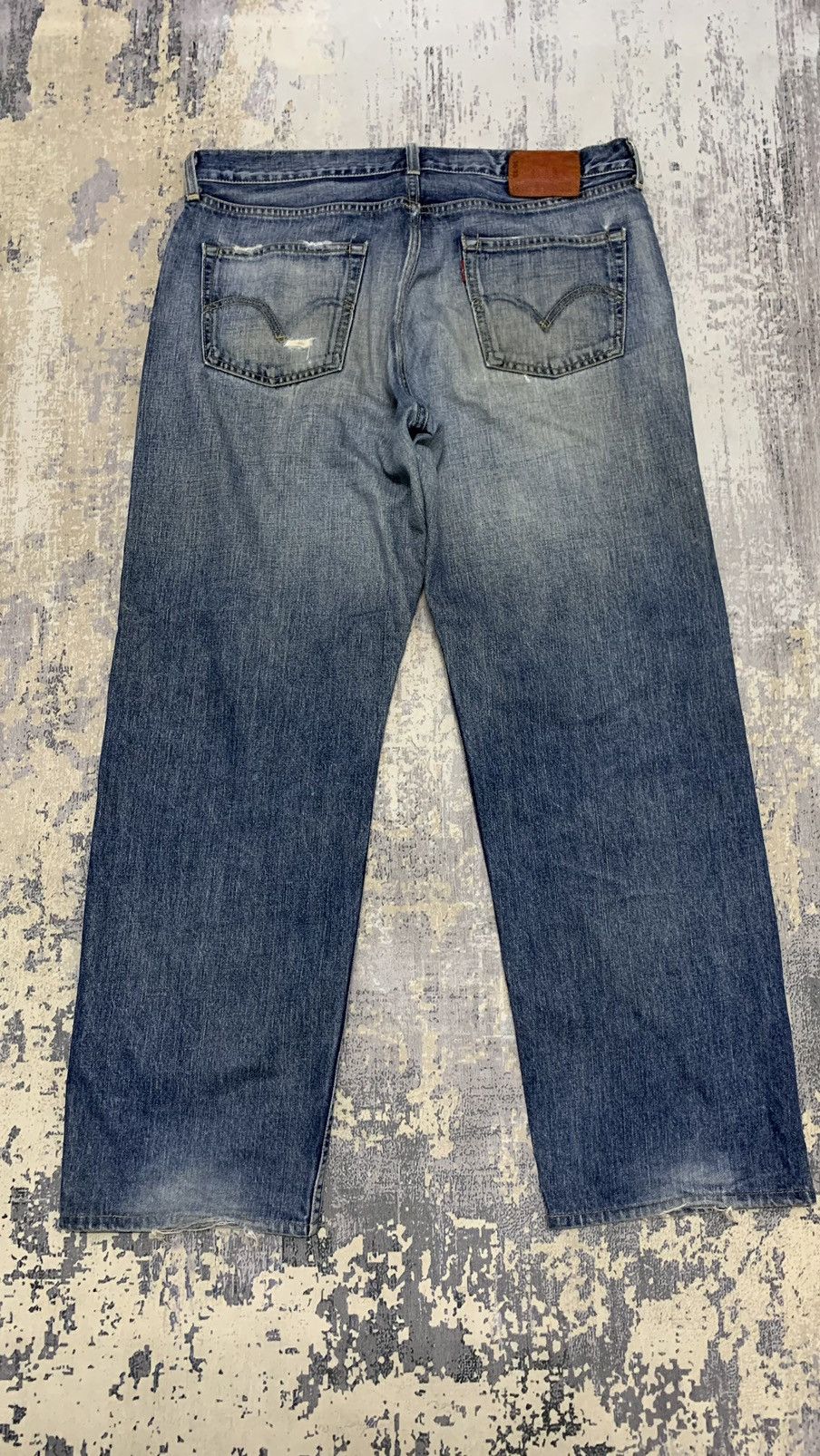 Levi's Vintage Levis 503 Rusty Distressed Denim Jeans 36x30 Size US 36 / EU 52 - 10 Thumbnail