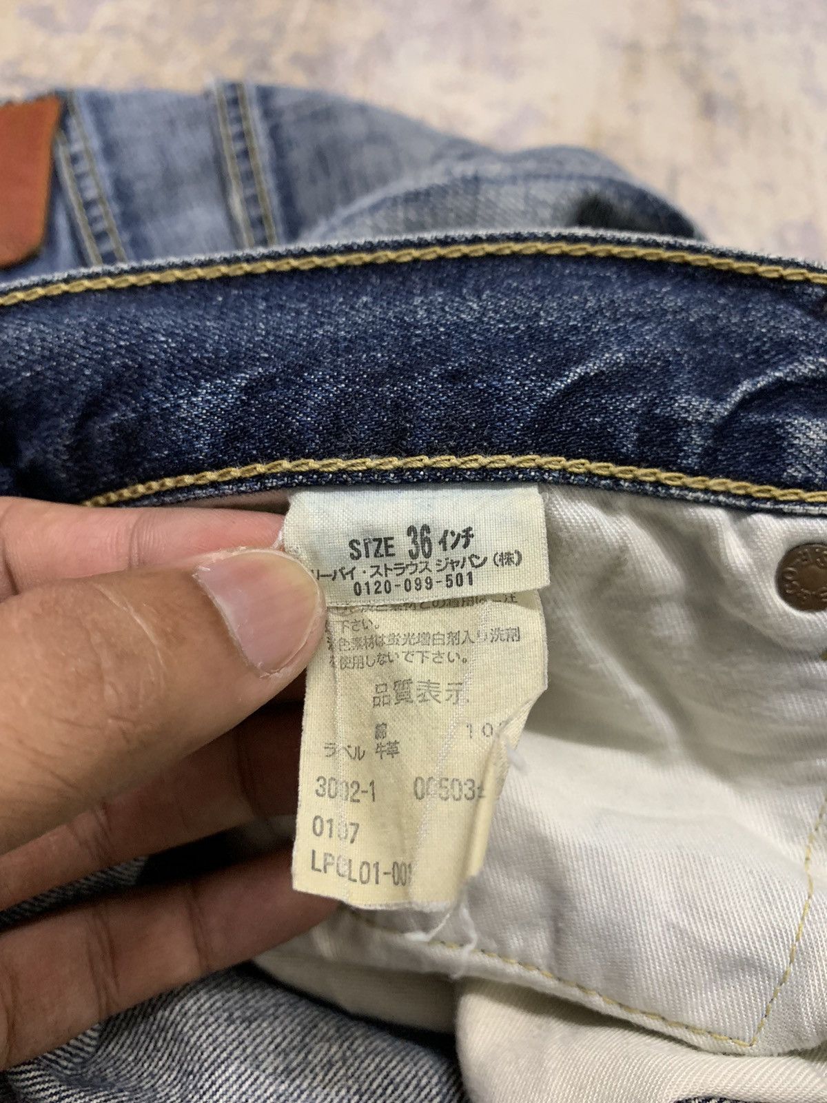 Levi's Vintage Levis 503 Rusty Distressed Denim Jeans 36x30 Size US 36 / EU 52 - 16 Thumbnail