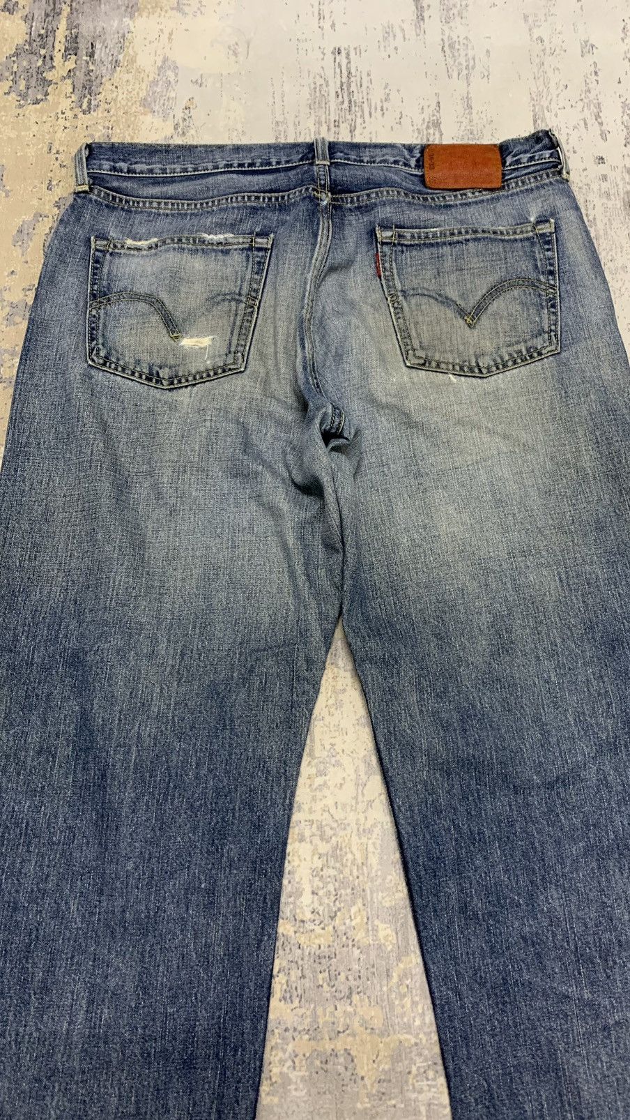 Levi's Vintage Levis 503 Rusty Distressed Denim Jeans 36x30 Size US 36 / EU 52 - 11 Thumbnail