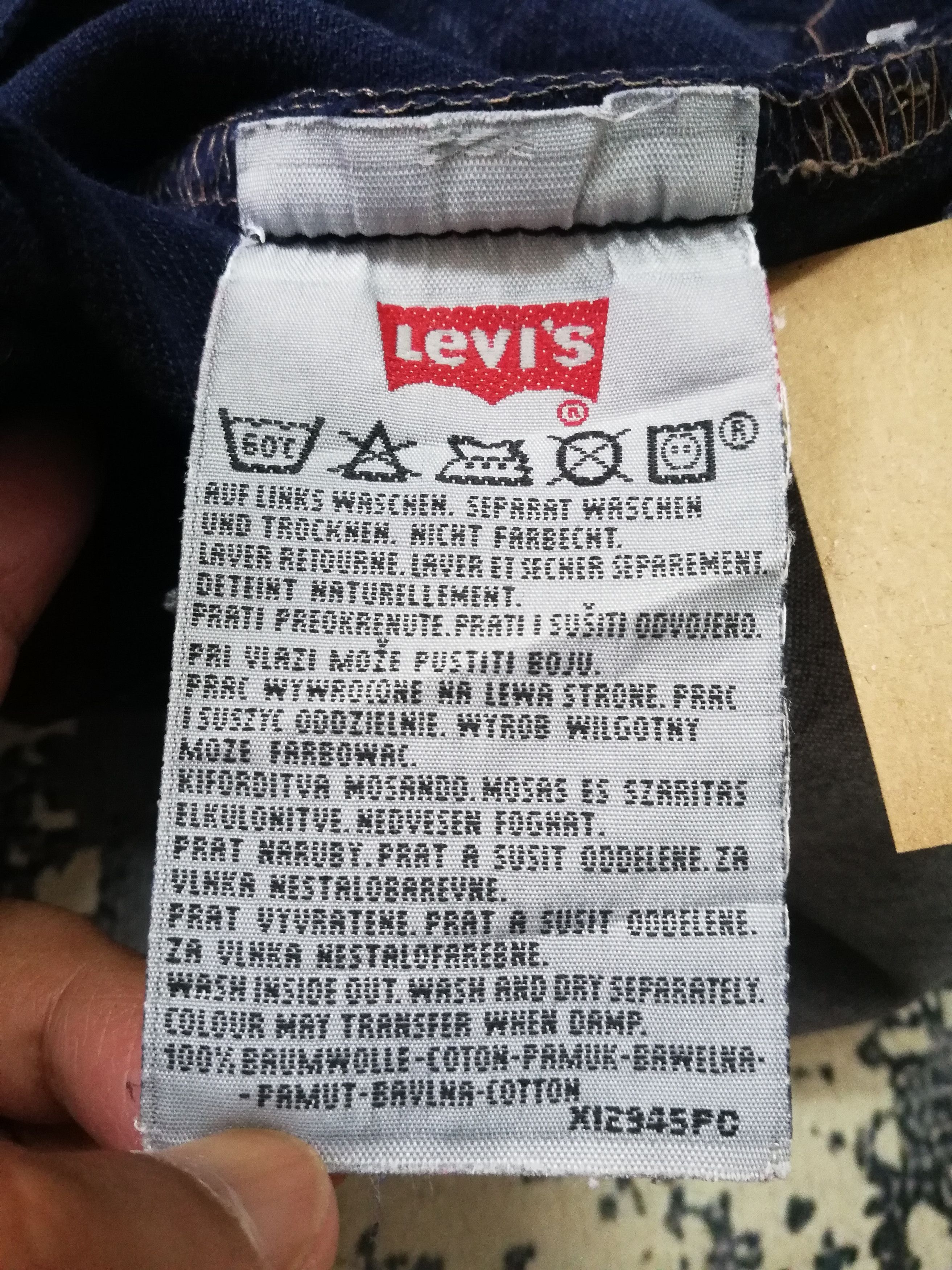 Levi's Vintage 90s Levi's 501 Black Wash Jeans W32x30 Size US 33 - 10 Thumbnail