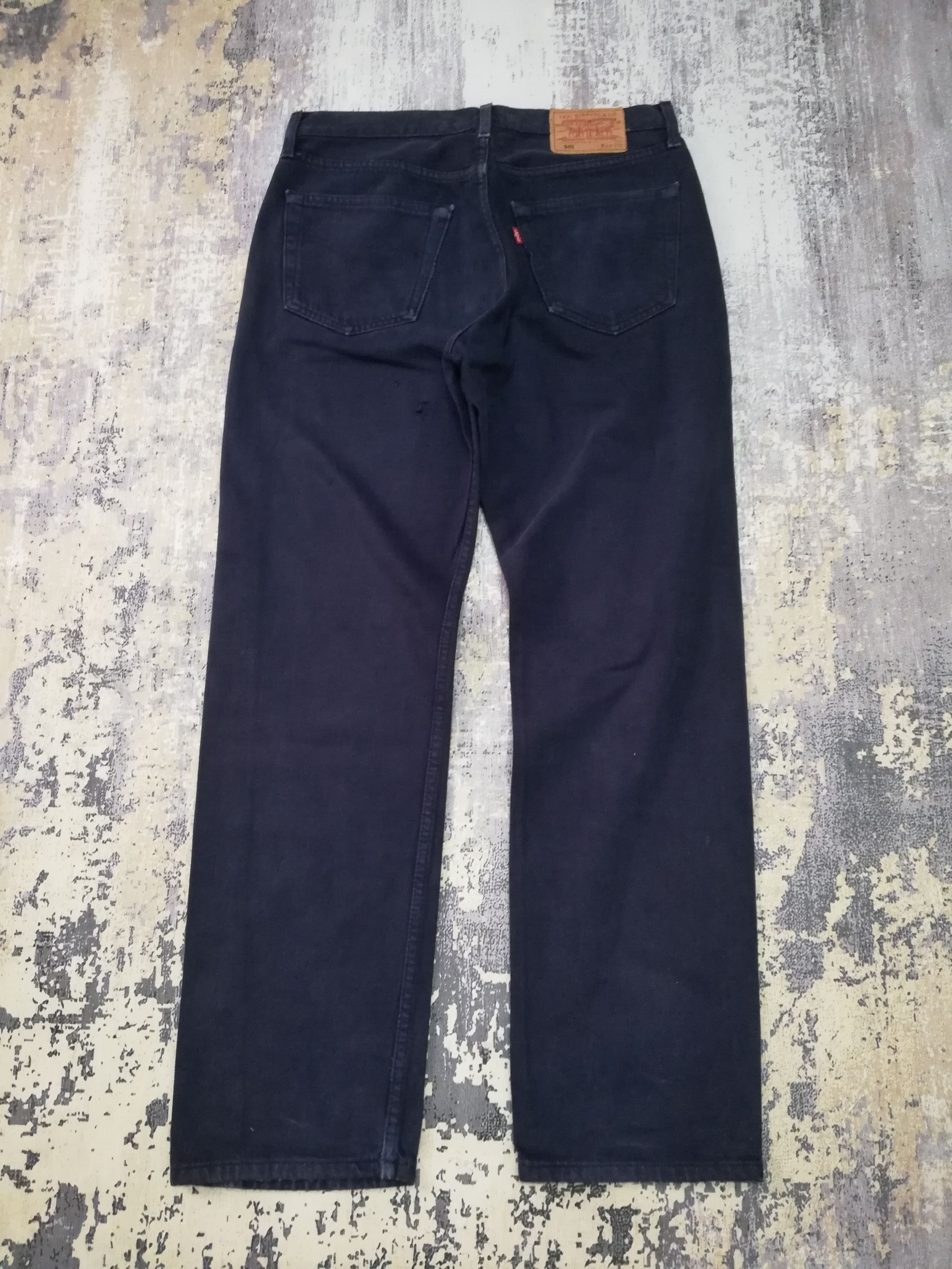 Levi's Vintage 90s Levi's 501 Black Wash Jeans W32x30 Size US 33 - 6 Thumbnail