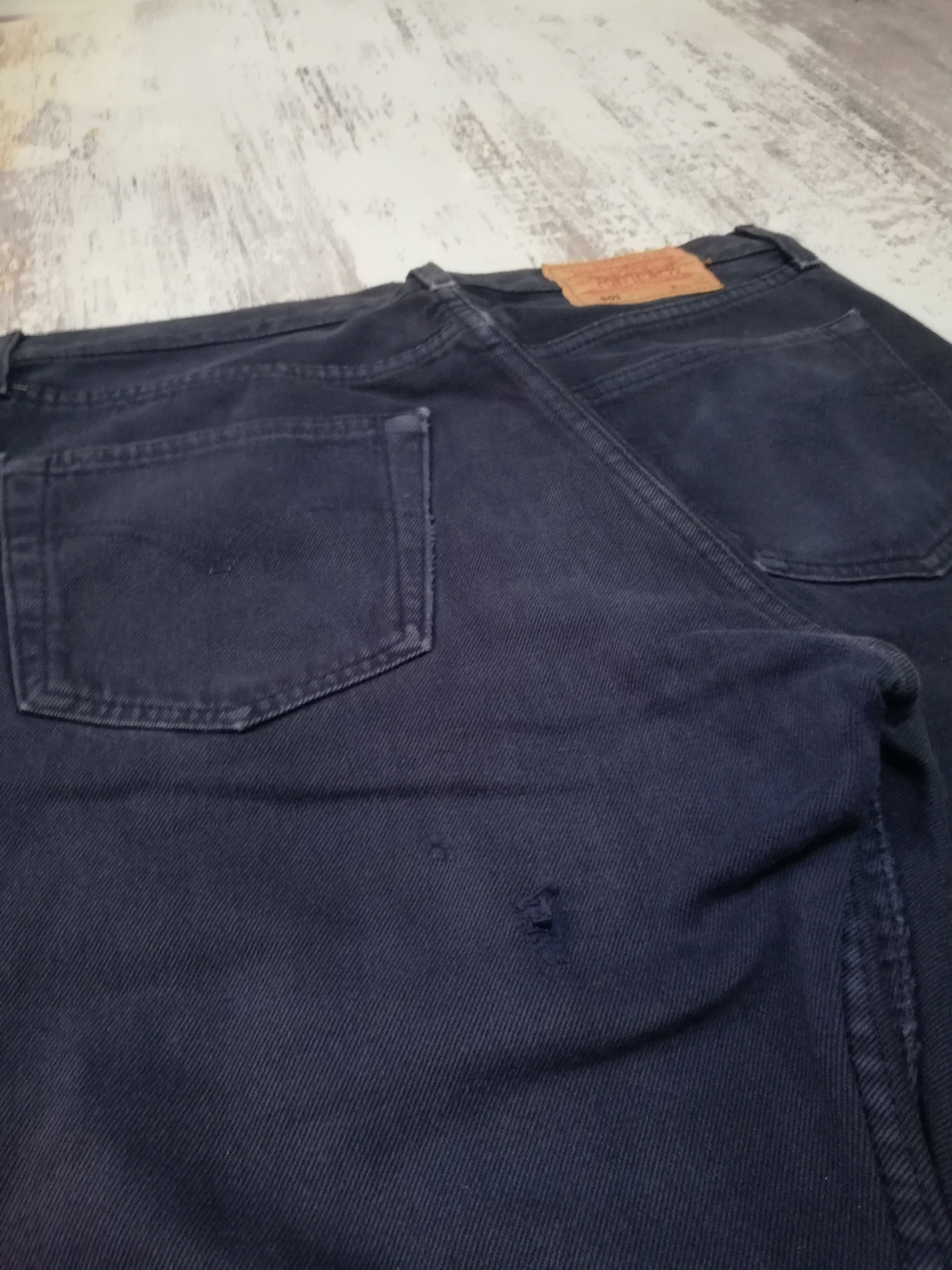 Levi's Vintage 90s Levi's 501 Black Wash Jeans W32x30 Size US 33 - 4 Thumbnail