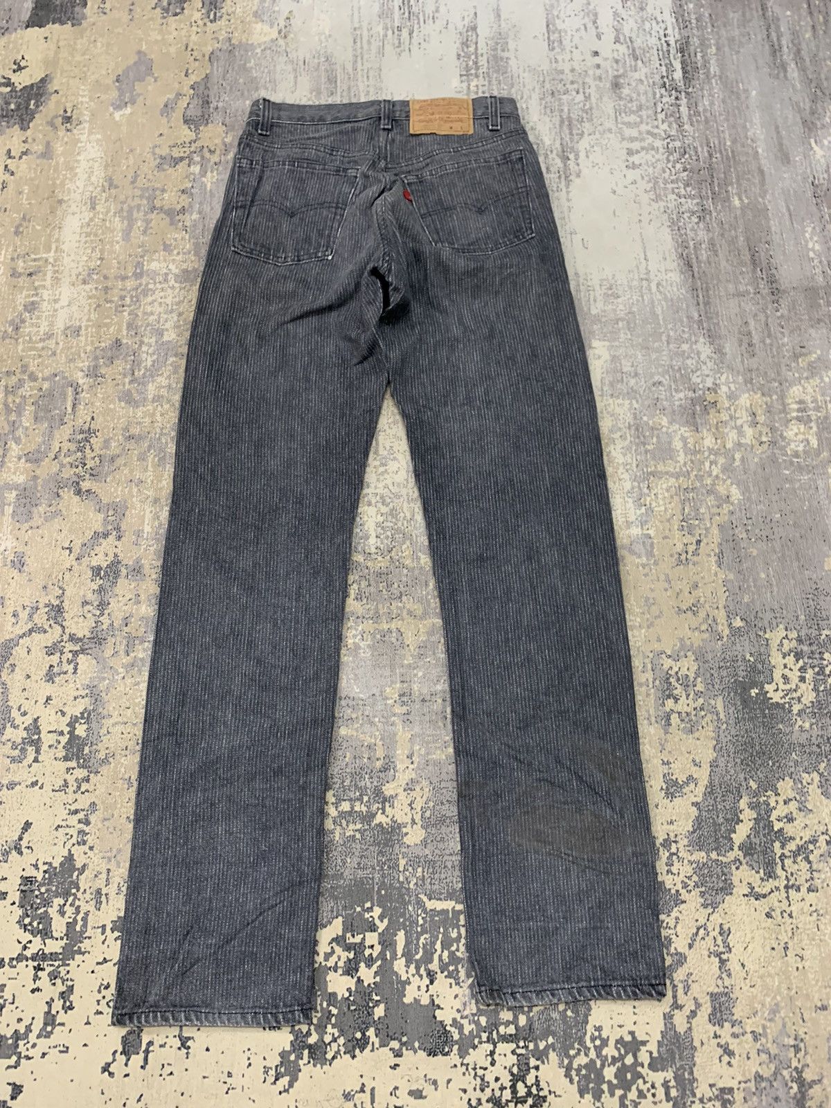 Levi's Vtg 80s Levi’s 501 Single R Made In USA Denim Jeans 27x32 Size US 27 - 2 Thumbnail