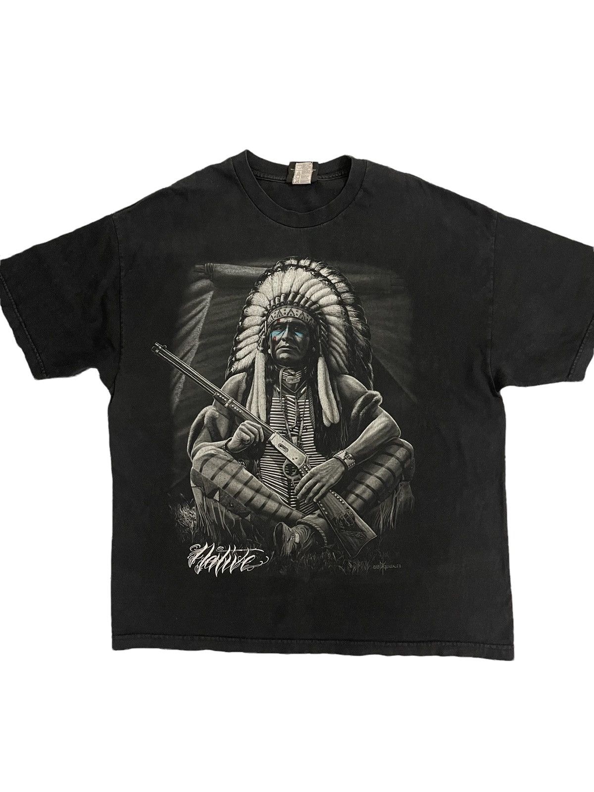 Vintage Vintage Graphics tee Size US XXL / EU 58 / 5 - 3 Thumbnail