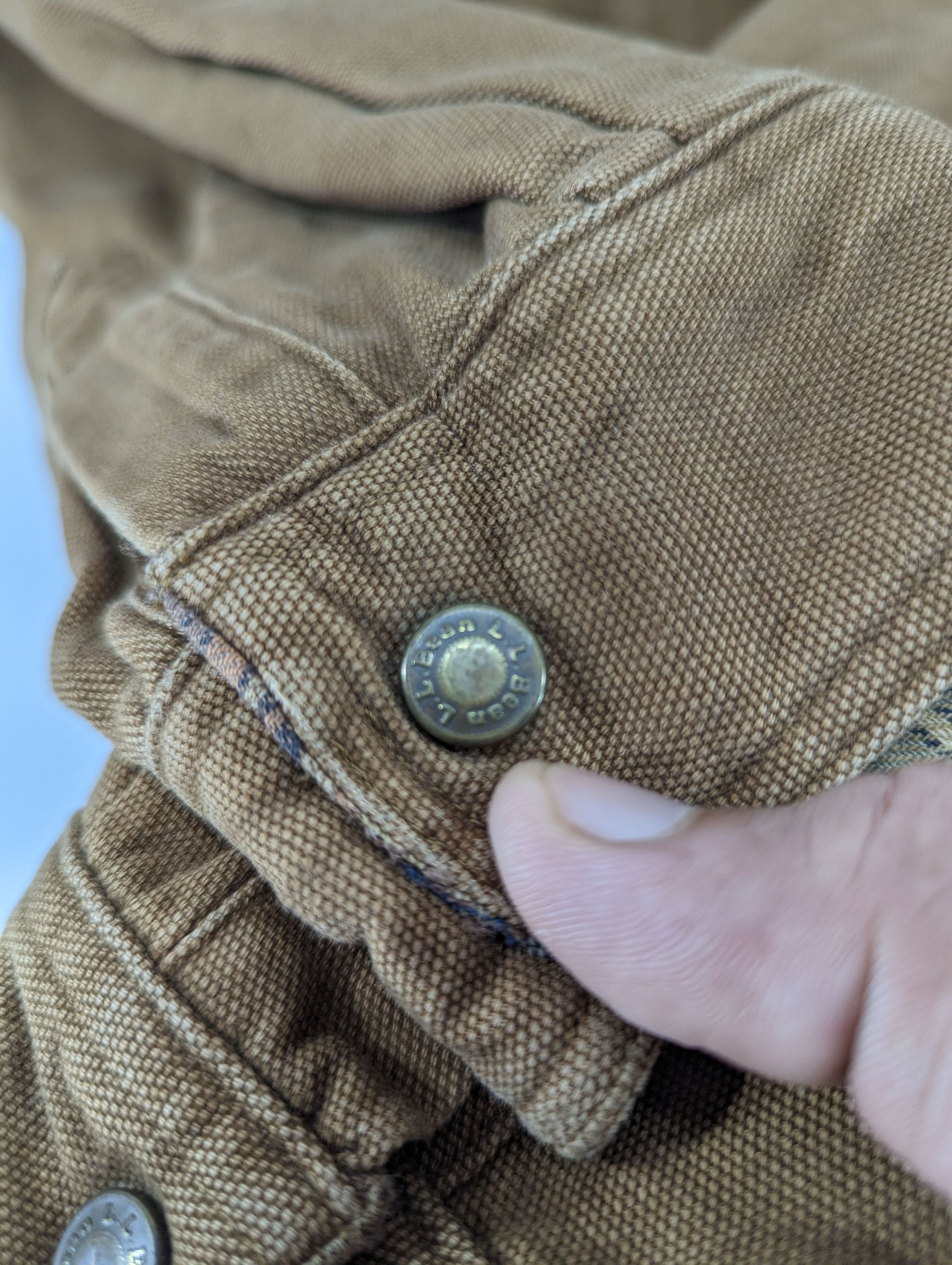 L.L. Bean 🔥RARE🔥Vintage L.L Bean Snap Button Shirt Jacket Size US L / EU 52-54 / 3 - 8 Thumbnail