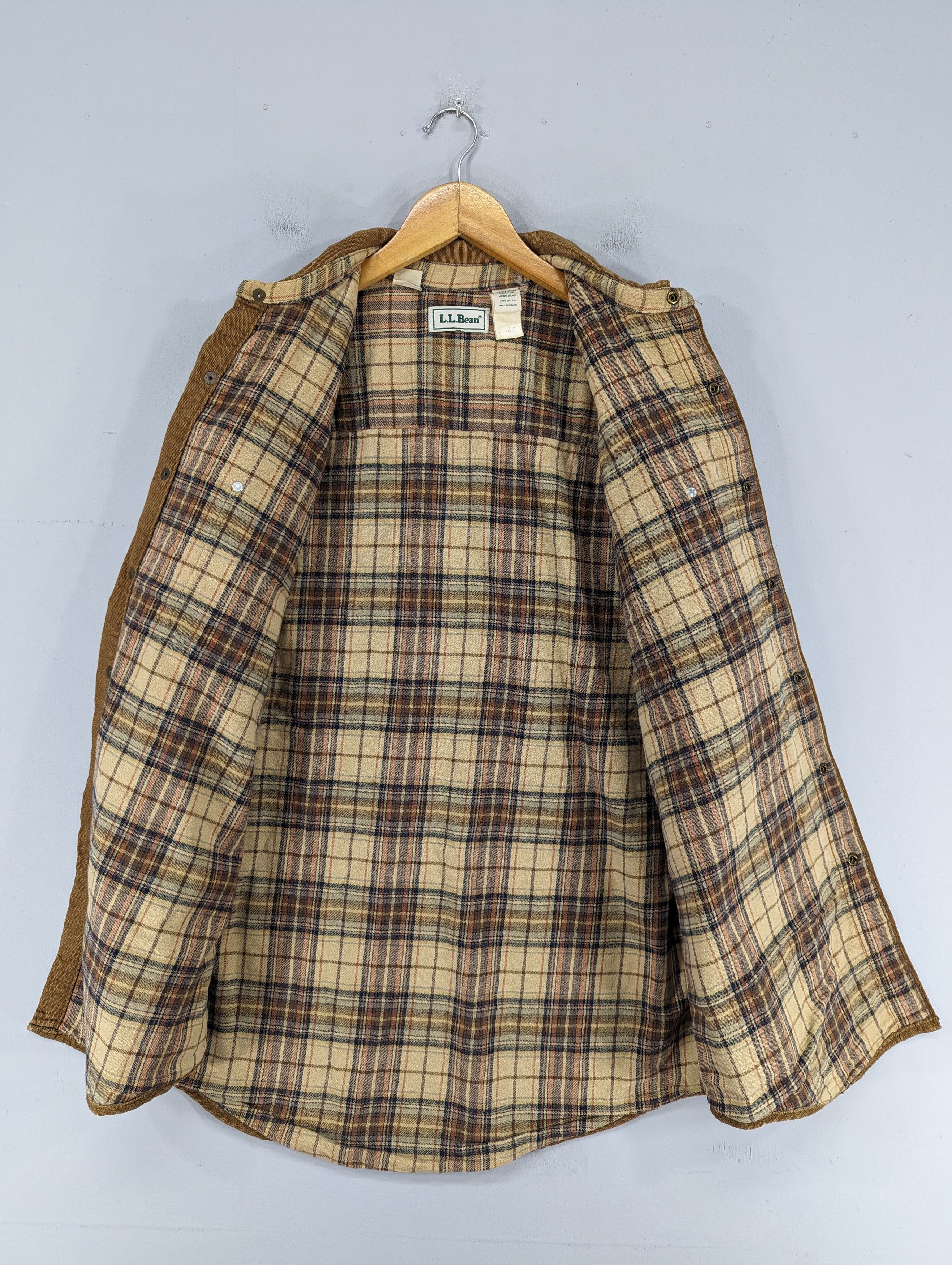 L.L. Bean 🔥RARE🔥Vintage L.L Bean Snap Button Shirt Jacket Size US L / EU 52-54 / 3 - 9 Thumbnail