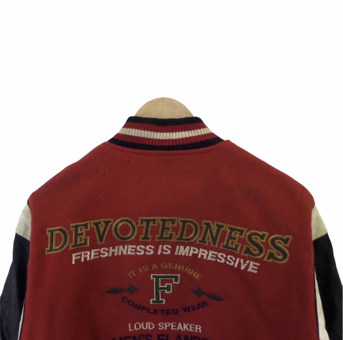 Other Vintage varsity jacket Designer Men Flandre japanese brand Size US L / EU 52-54 / 3 - 6 Thumbnail