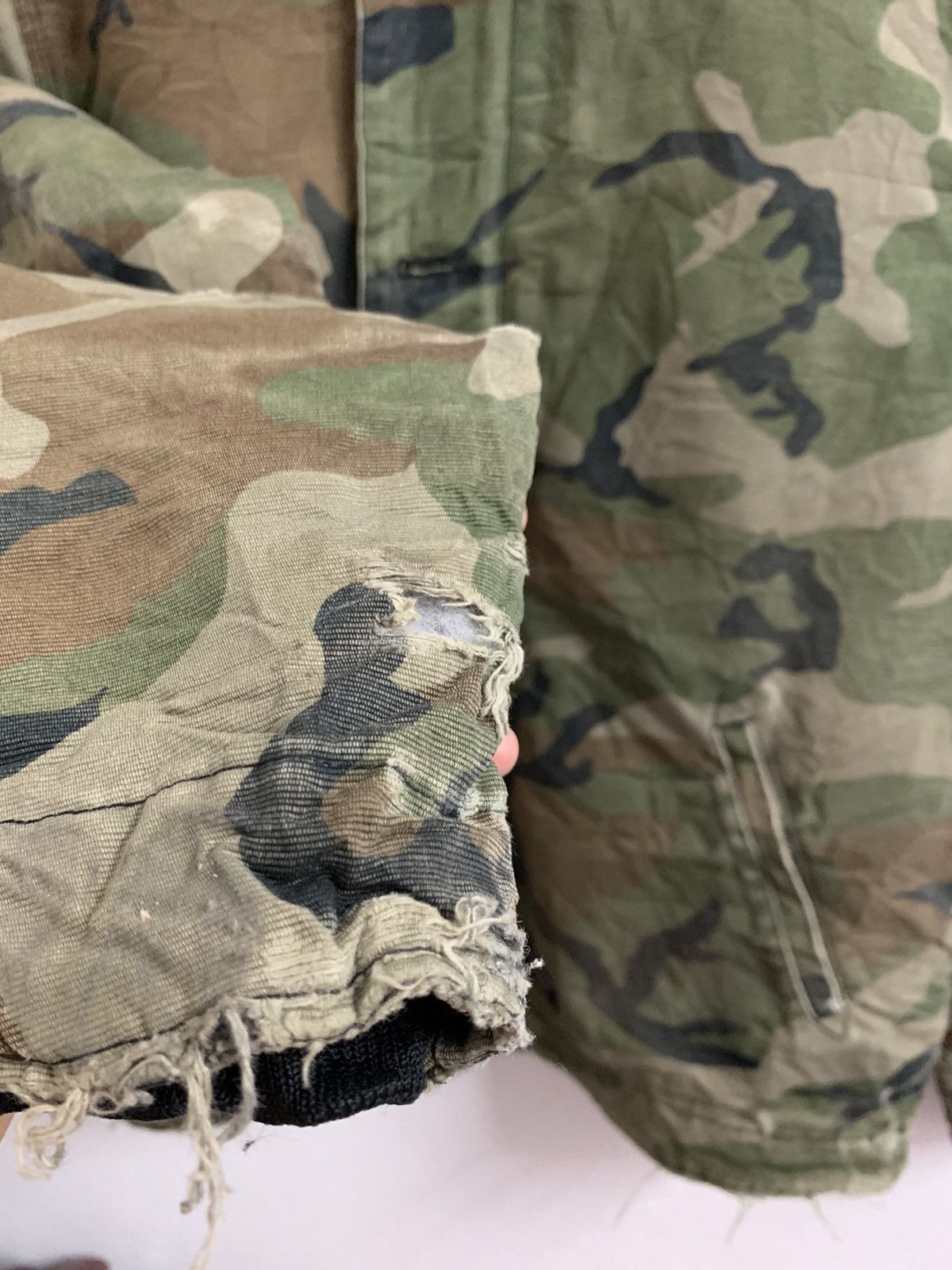 Carhartt Distressed Carhartt WIP Sheffield Camo Sherpa Jacket Size US S / EU 44-46 / 1 - 17 Thumbnail