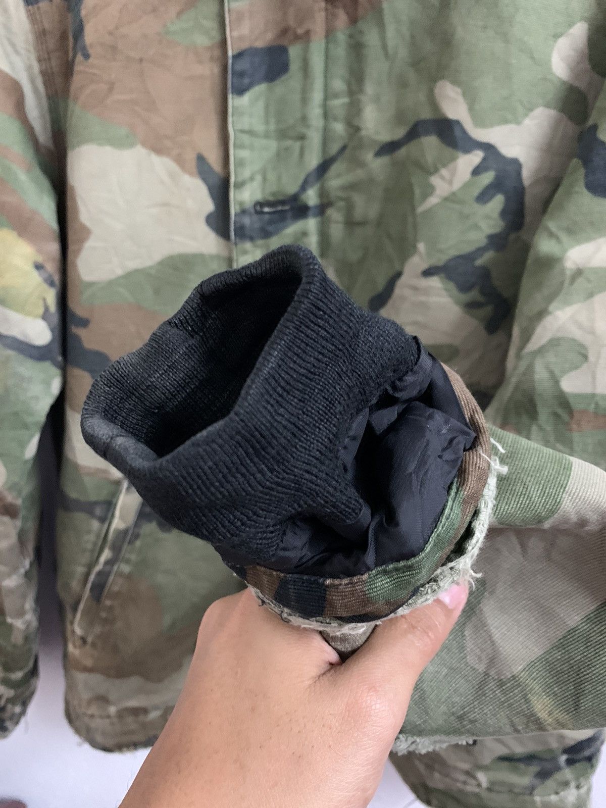 Carhartt Distressed Carhartt WIP Sheffield Camo Sherpa Jacket Size US S / EU 44-46 / 1 - 21 Thumbnail