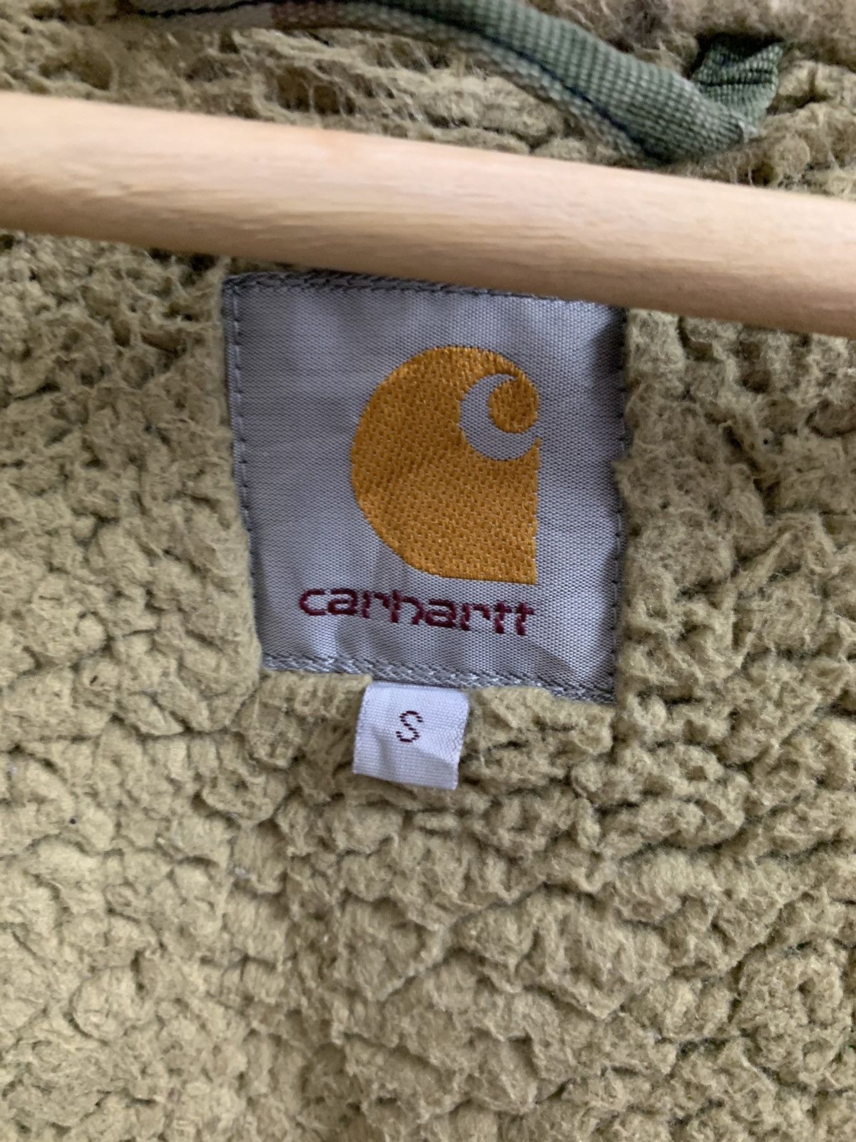Carhartt Distressed Carhartt WIP Sheffield Camo Sherpa Jacket Size US S / EU 44-46 / 1 - 23 Thumbnail