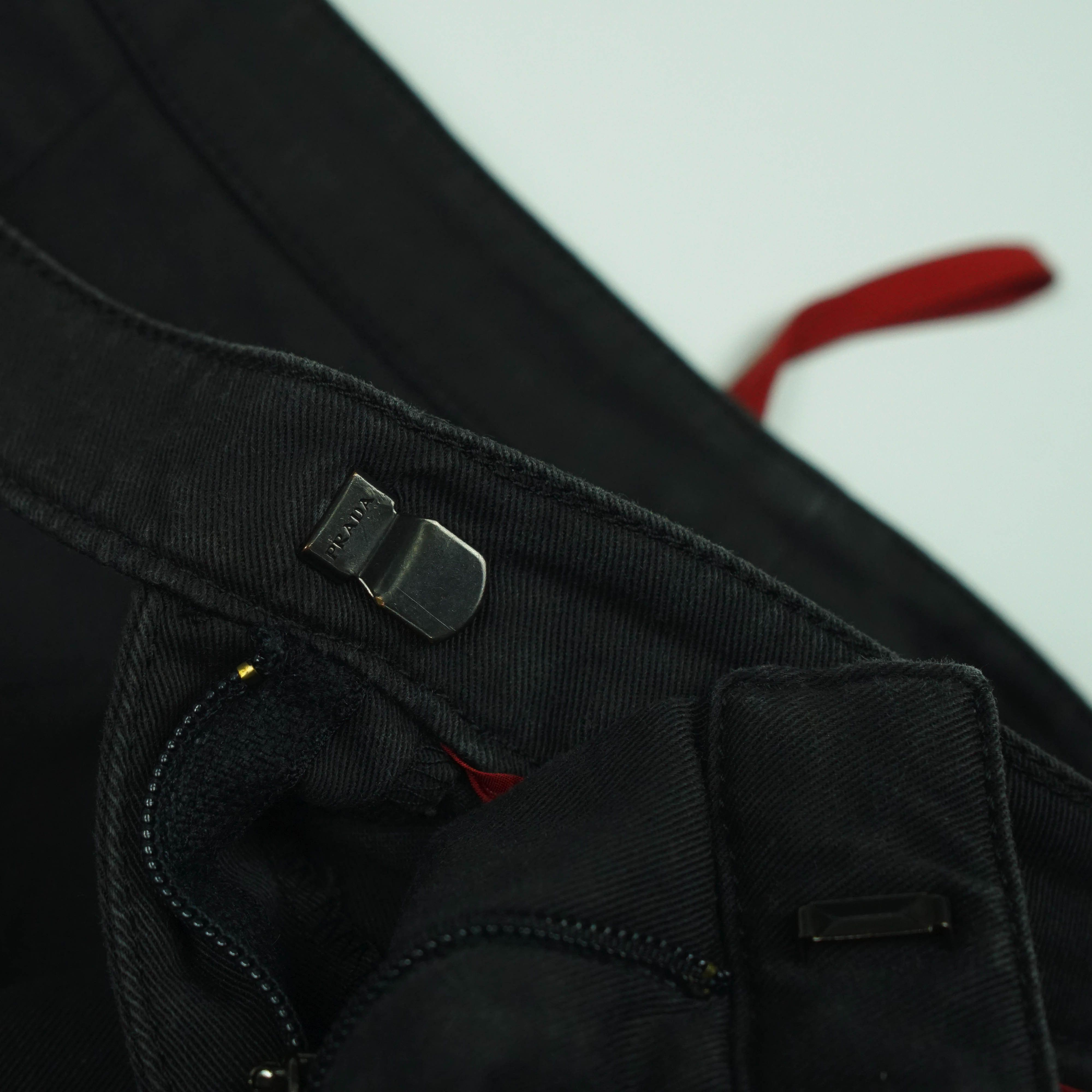 Prada *NoTariff Prada Womens Red Tab Pants Size 30" / US 8 / IT 44 - 7 Thumbnail