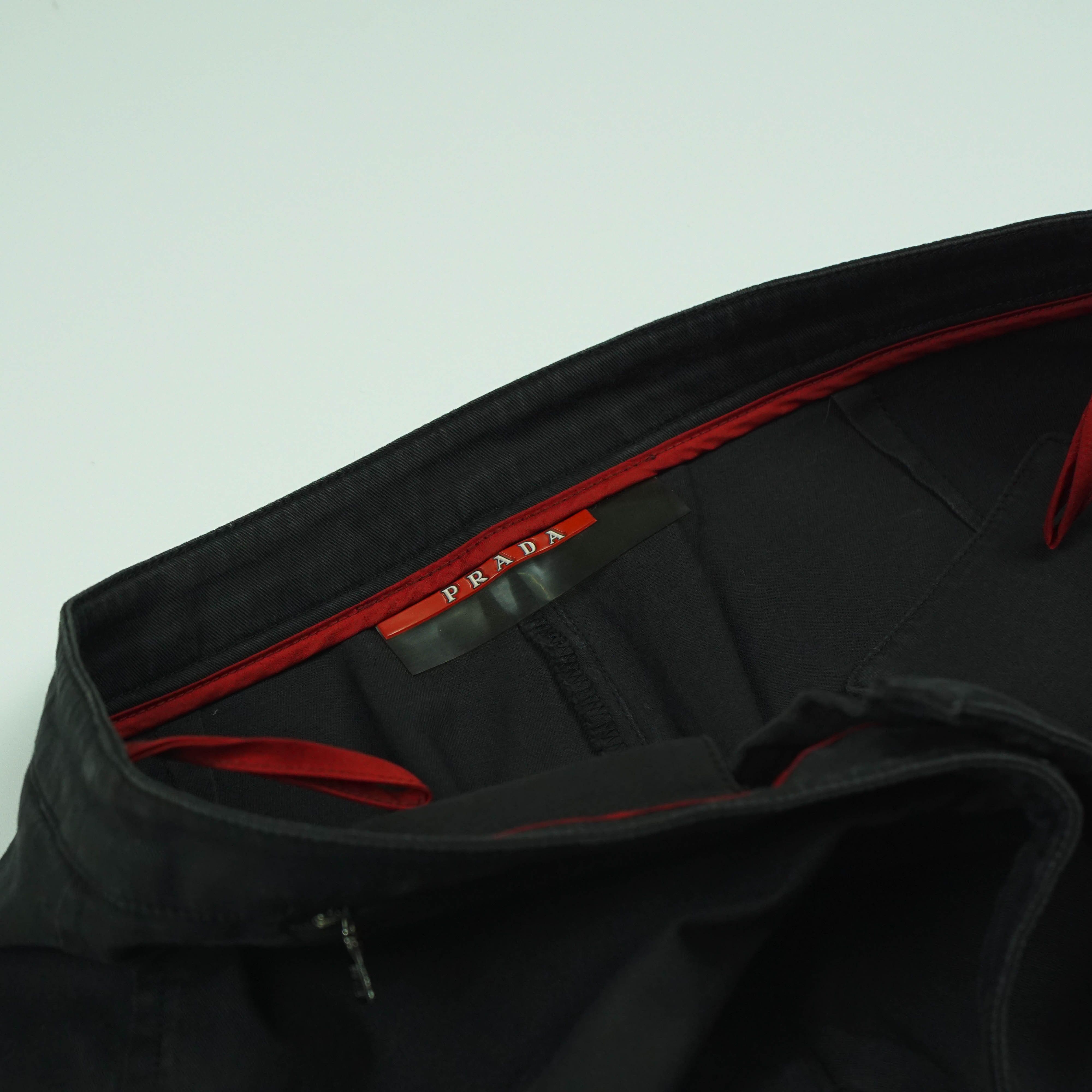 Prada *NoTariff Prada Womens Red Tab Pants Size 30" / US 8 / IT 44 - 5 Thumbnail