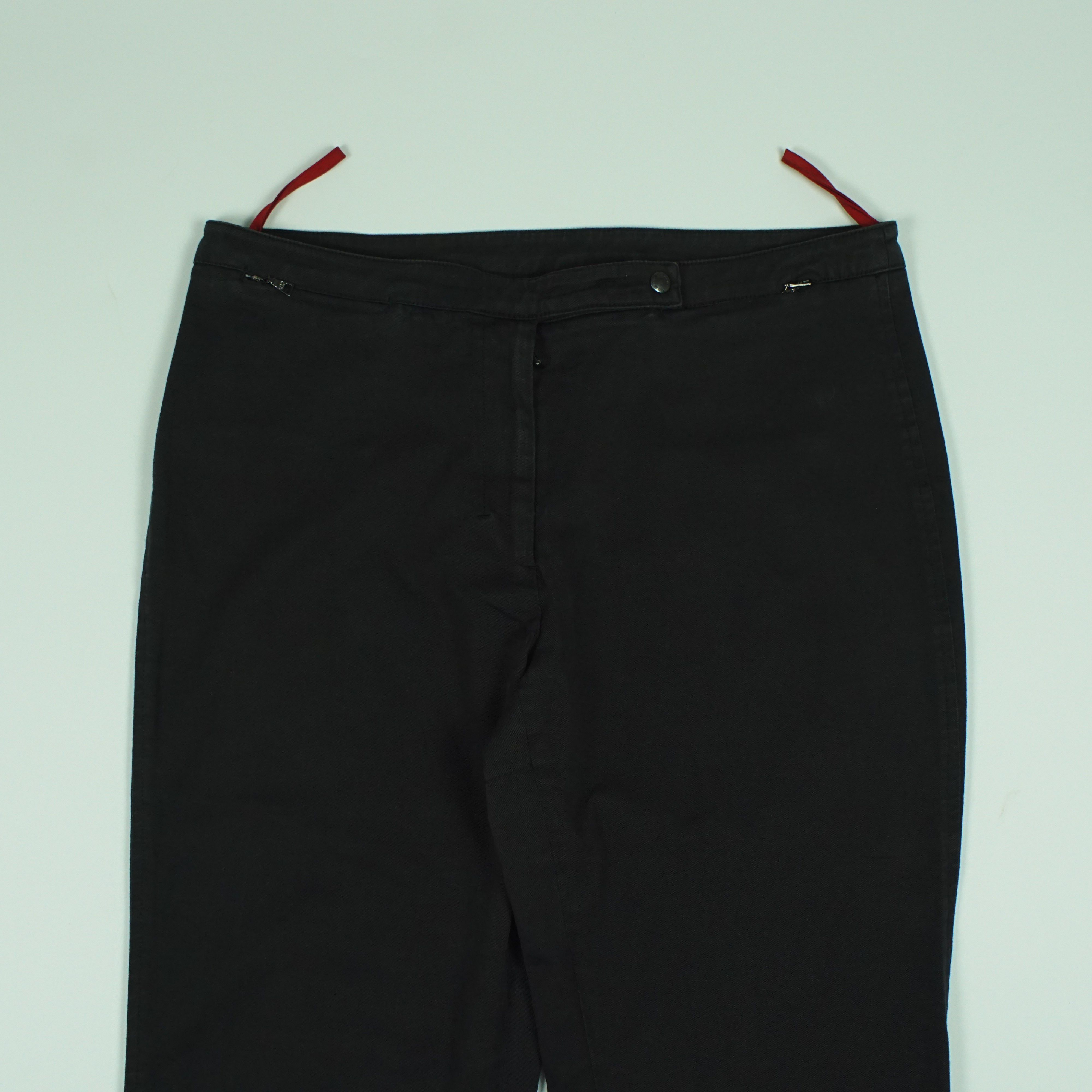 Prada *NoTariff Prada Womens Red Tab Pants Size 30" / US 8 / IT 44 - 3 Thumbnail