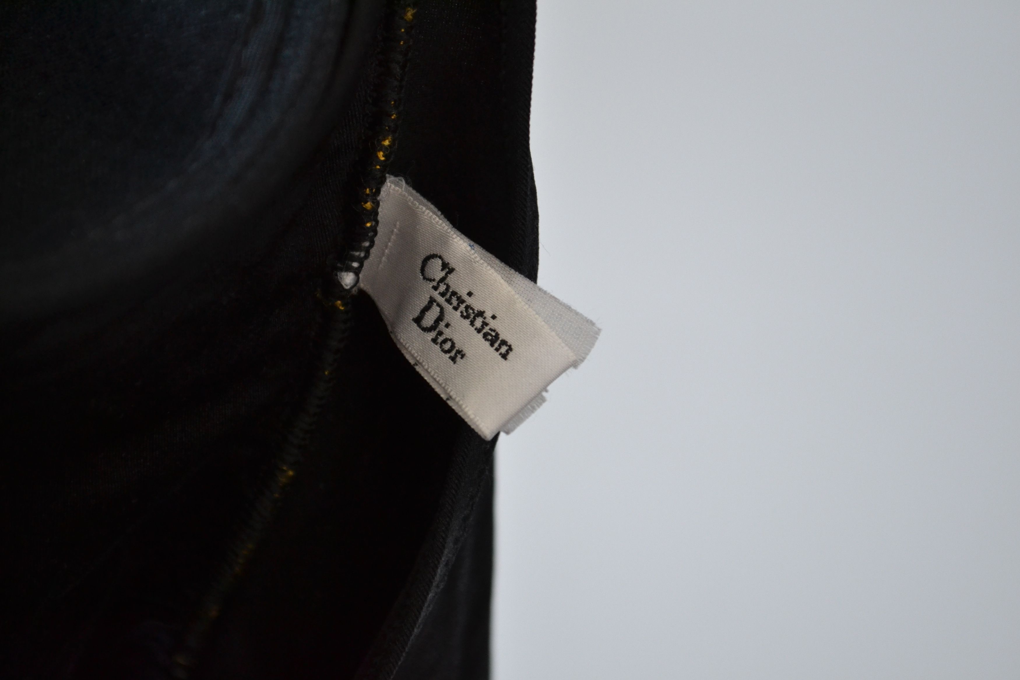 Dior DIOR Swimsuit Bodysuit Swim Womens Black Yellow Vintage Size M / US 6-8 / IT 42-44 - 5 Thumbnail