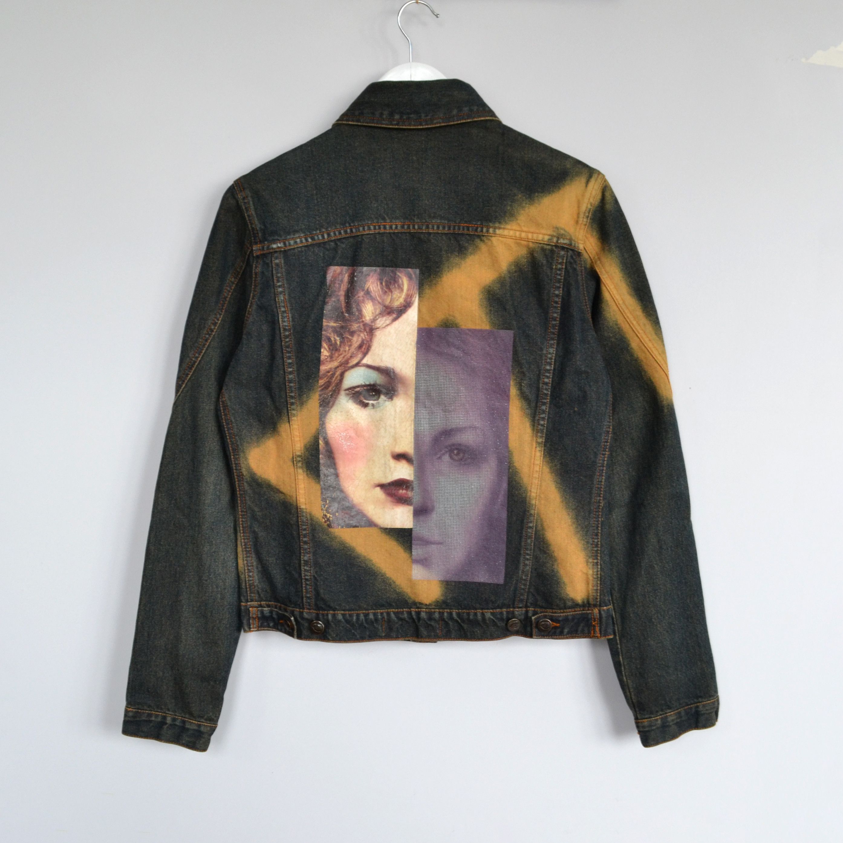 Just cavalli denim jacket deals
