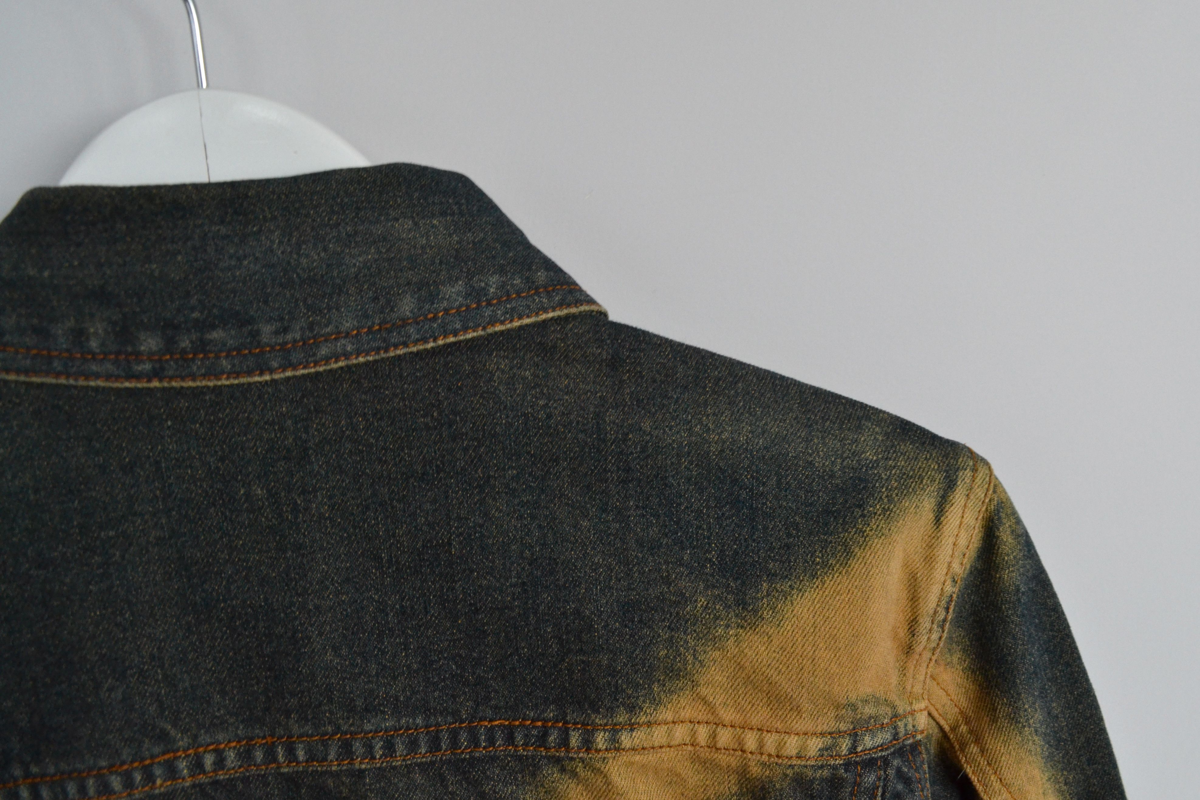 Just Cavalli 🔴 Roberto Cavalli Jacket Denim Vintage Jeans Face Print Size US S / EU 44-46 / 1 - 6 Thumbnail