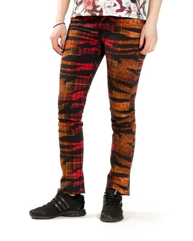 Alexander McQueen Alexander McQueen Pants Trousers Tiger Print Tartan Check Size US 28 / EU 44 - 2 Thumbnail