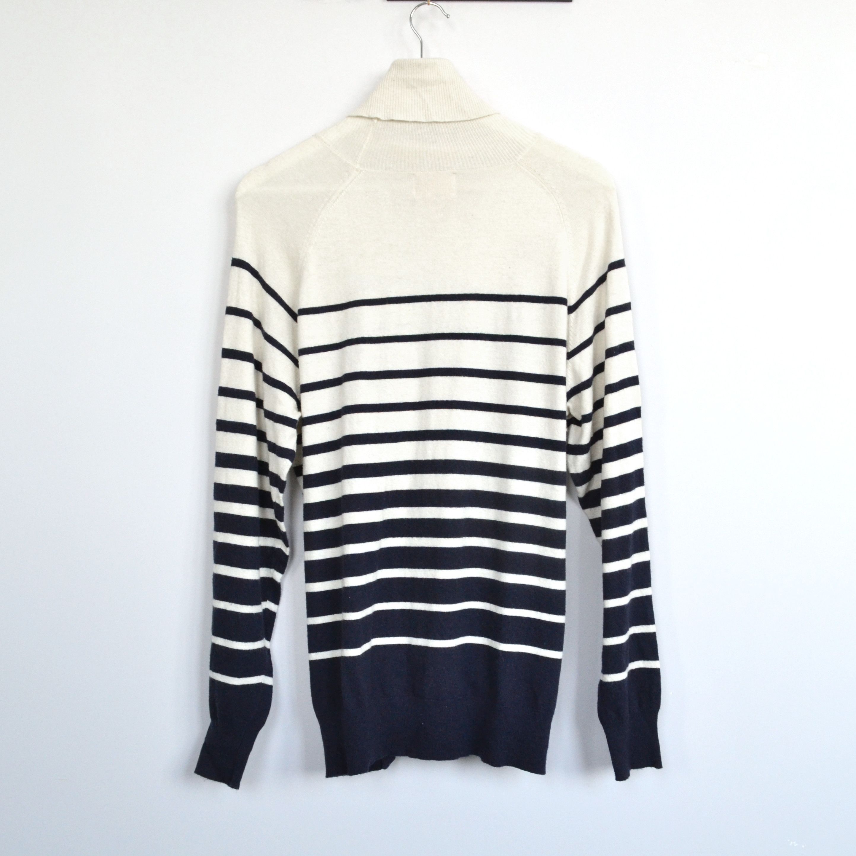 Jean Paul Gaultier Jean Paul Gaultier Sweater Striped Jumper Zip Lindex Blue Size M / US 6-8 / IT 42-44 - 7 Thumbnail