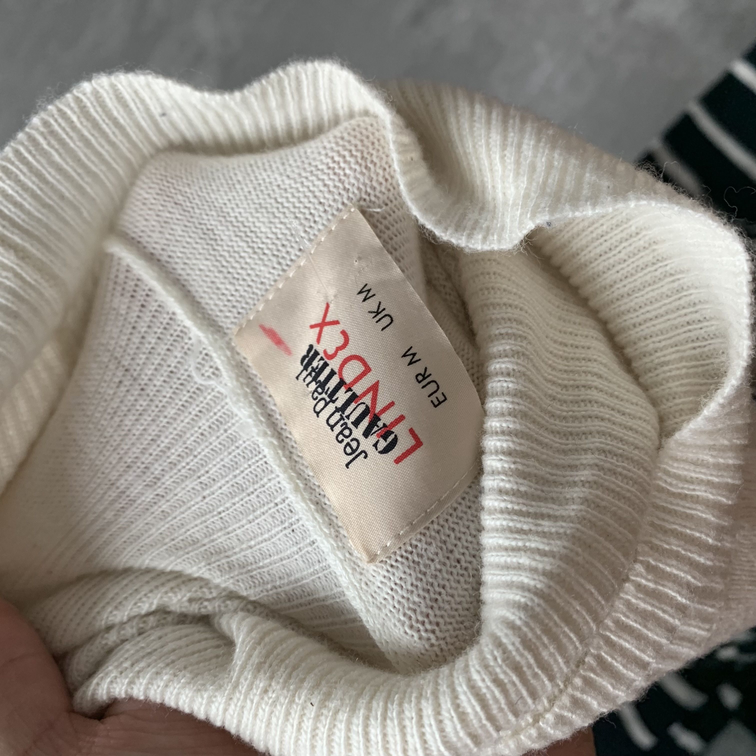 Jean Paul Gaultier Jean Paul Gaultier Sweater Striped Jumper Zip Lindex Blue Size M / US 6-8 / IT 42-44 - 9 Thumbnail