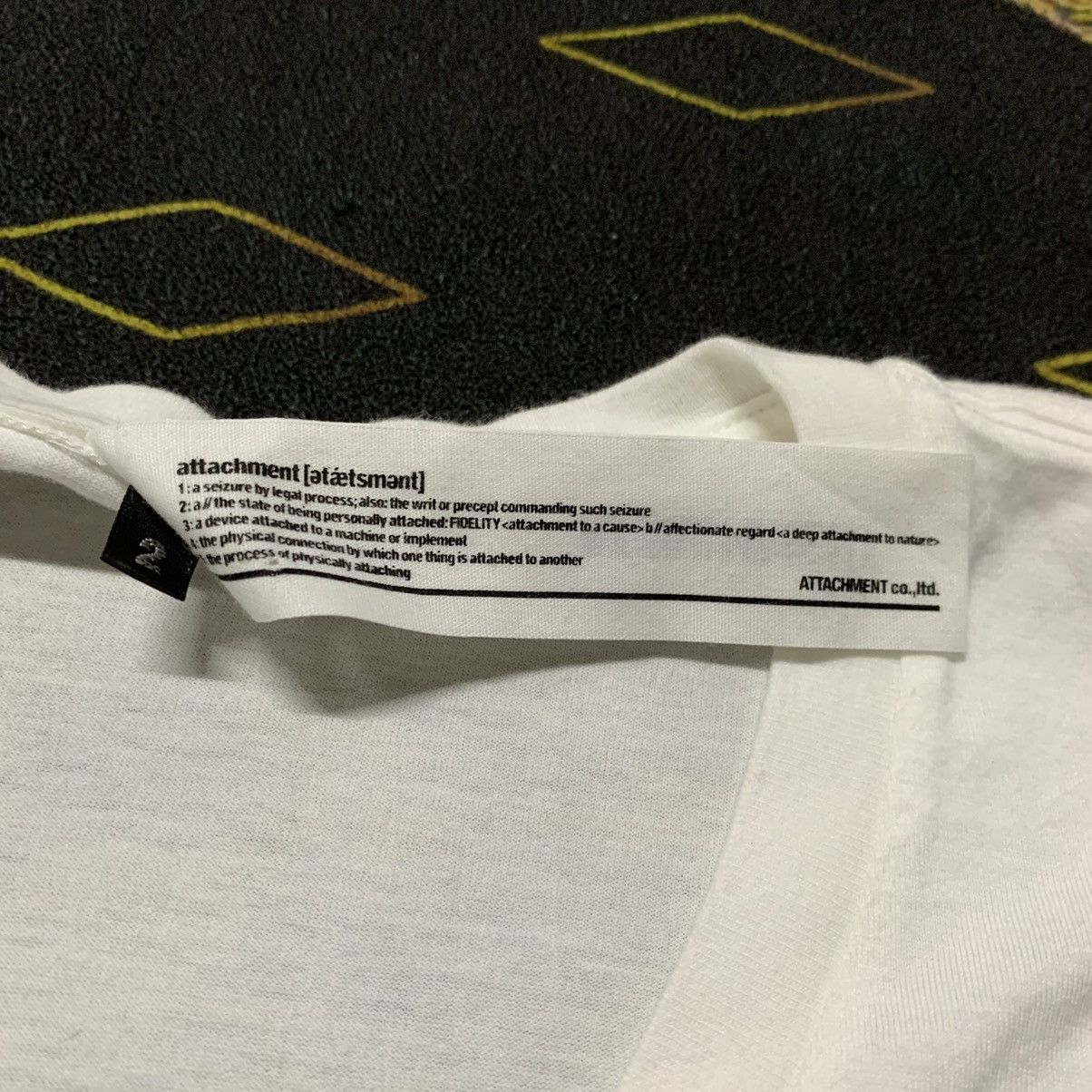 🔥ARCHIVE🔥Attachment V Neck Photo Tee Classic Design Shirt