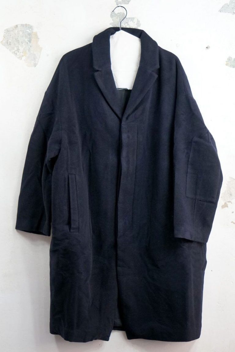 Designer ADNYM Atelier - Paw Coat Wool (Black Navy) Size US M / EU 48-50 / 2 - 3 Thumbnail