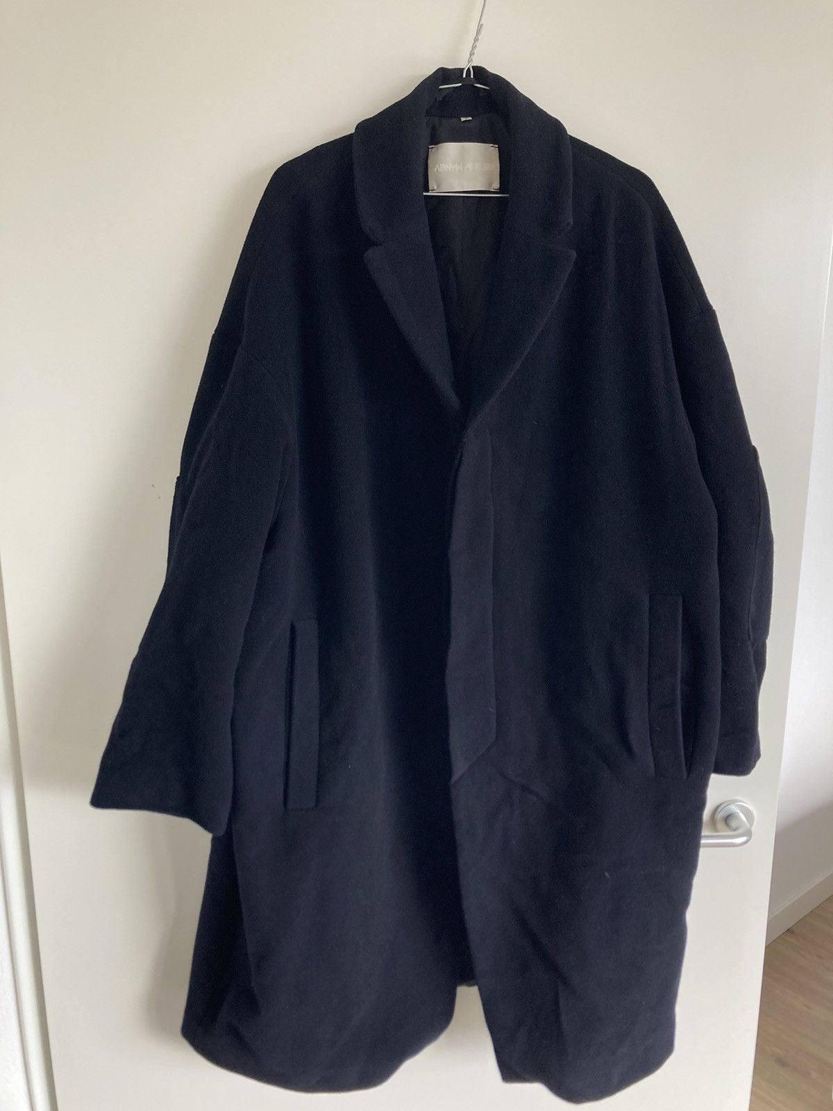 Designer ADNYM Atelier - Paw Coat Wool (Black Navy) Size US M / EU 48-50 / 2 - 11 Thumbnail