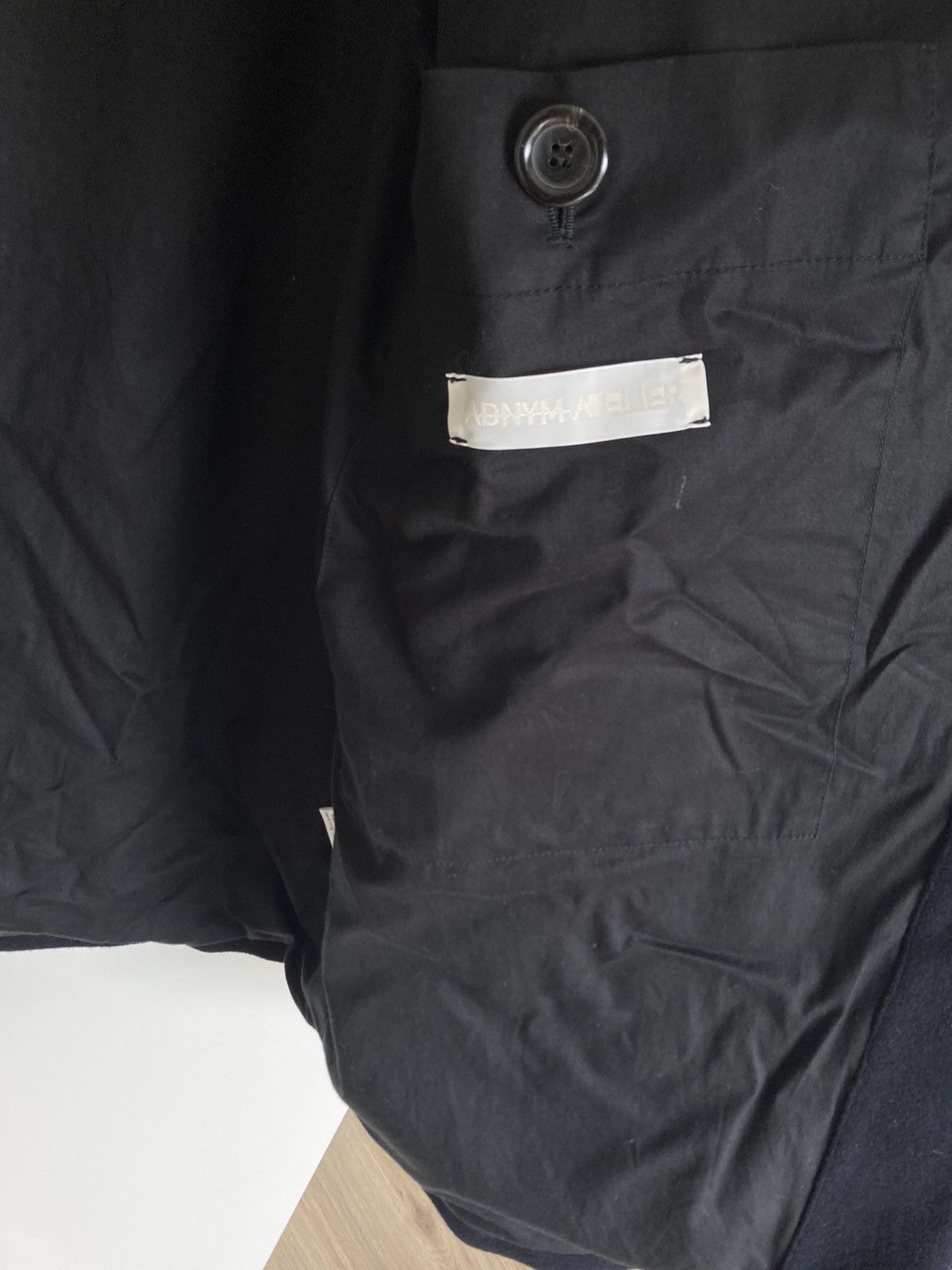 Designer ADNYM Atelier - Paw Coat Wool (Black Navy) Size US M / EU 48-50 / 2 - 7 Thumbnail