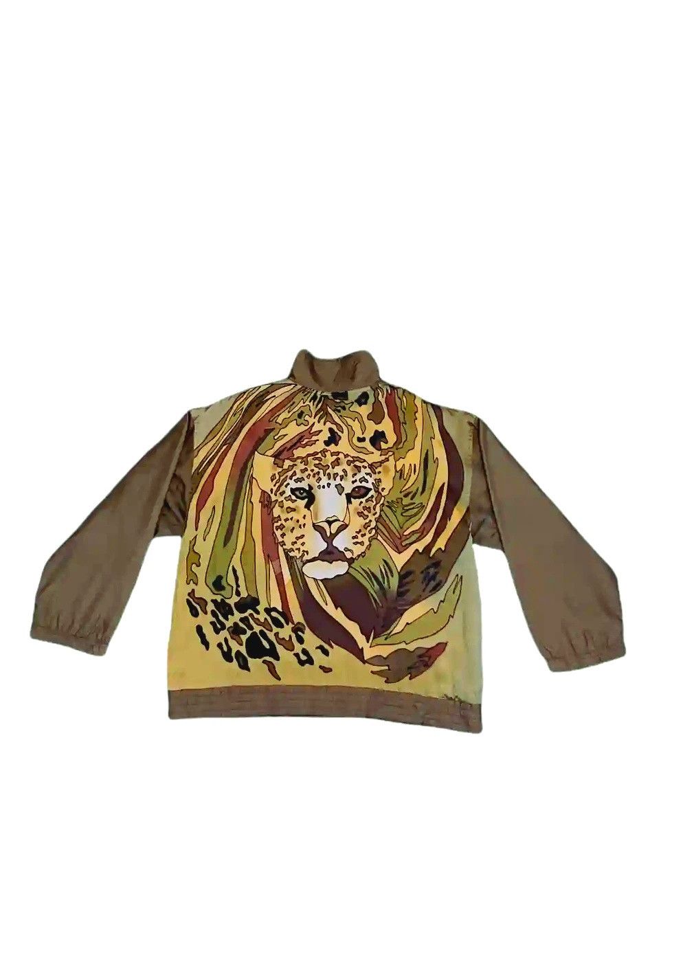 Japanese Brand × SikSilk Vintage 80s Rare Designers By Emily Fully Overprint Jacket Size US XL / EU 56 / 4 - 2 Thumbnail