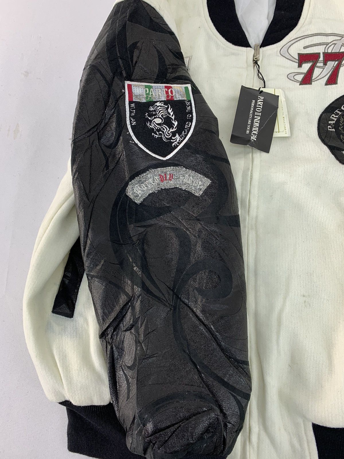 Vintage Parto II Individual Sport 77 Patches Embroidery Logo Jacket Size US M / EU 48-50 / 2 - 20 Thumbnail