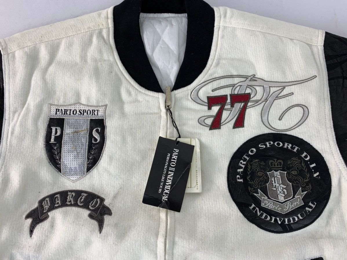 Vintage Parto II Individual Sport 77 Patches Embroidery Logo Jacket Size US M / EU 48-50 / 2 - 2 Thumbnail