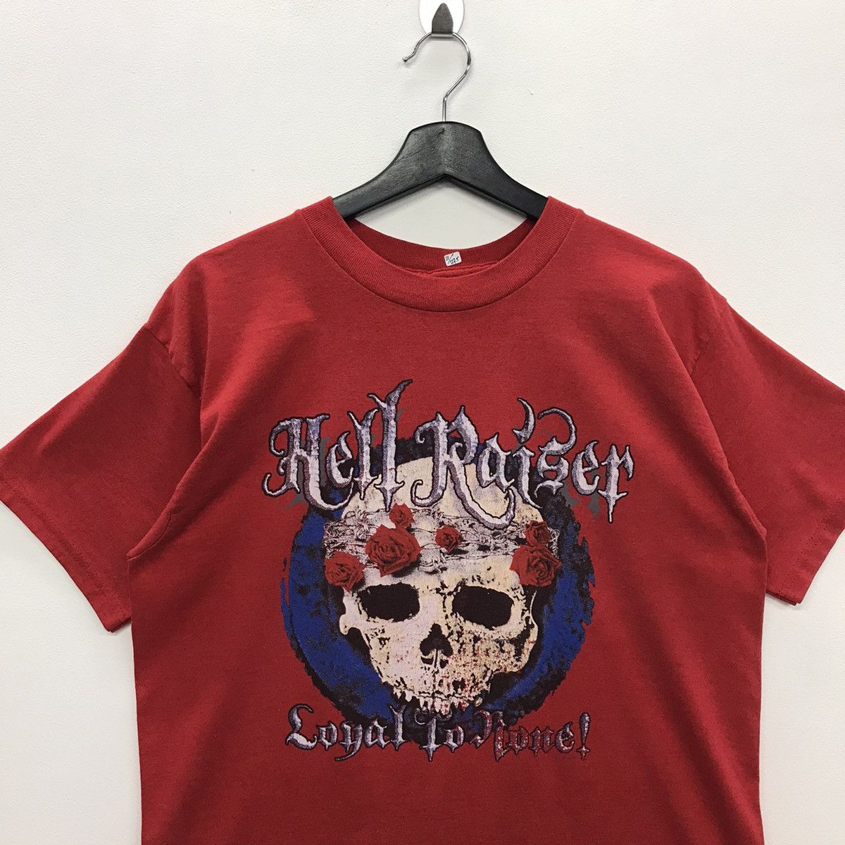Fruit Of The Loom × Vintage Rare!! Vintage Hell Raiser Skull Graphic Movie Tee Size US L / EU 52-54 / 3 - 2 Thumbnail