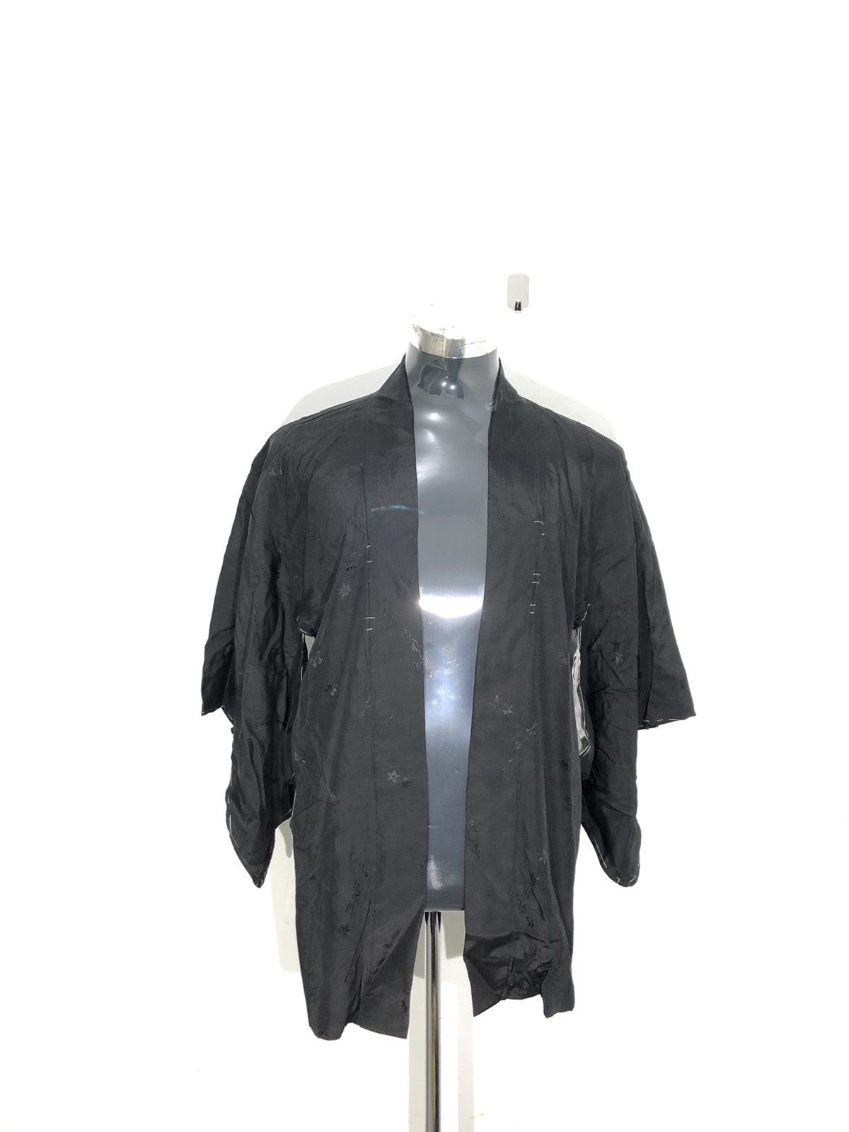 Comme des Garcons Kimono Haori Nice Design Silk Black Style Size US M / EU 48-50 / 2 - 7 Thumbnail