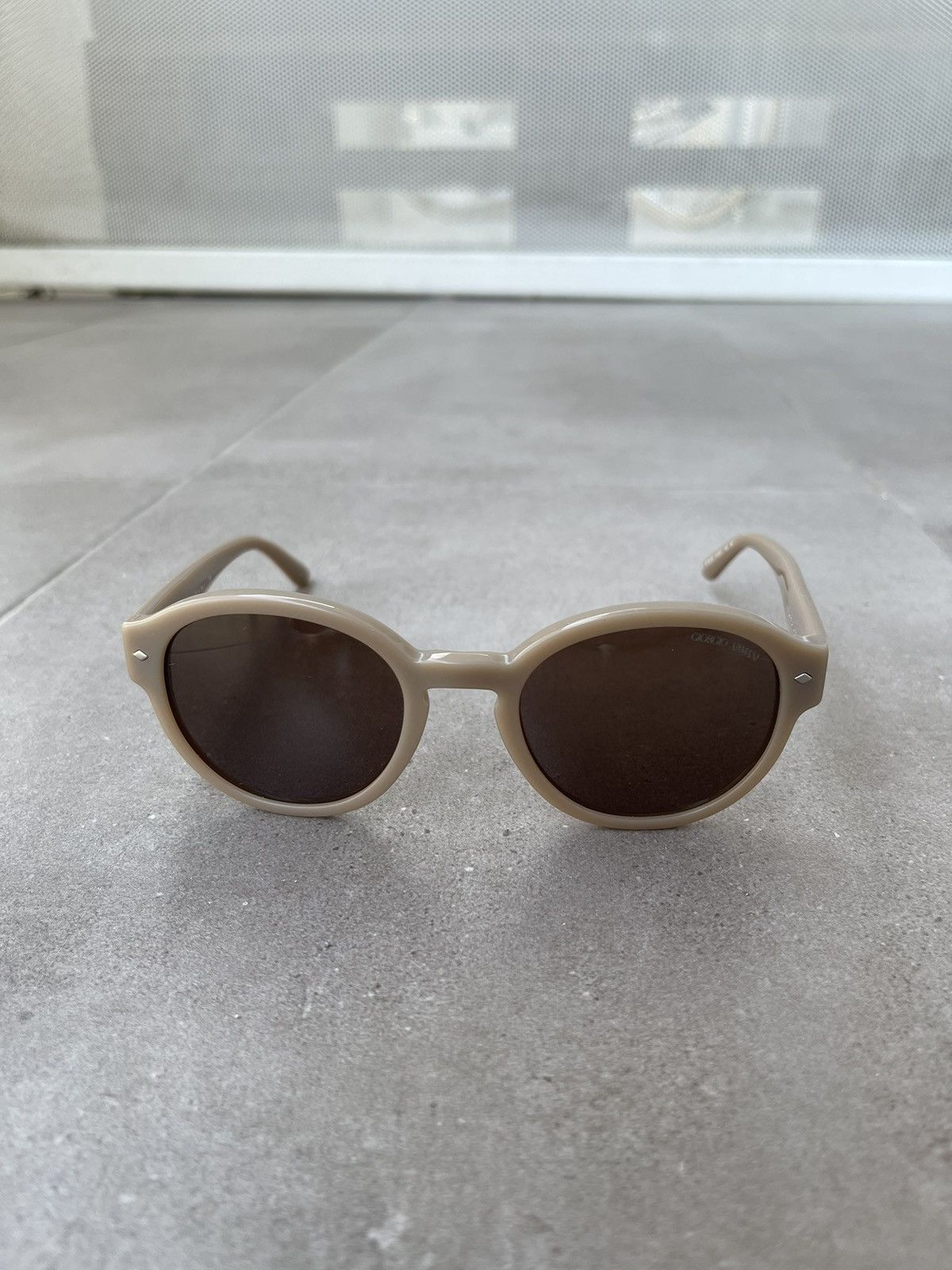 Armani × Emporio Armani × Giorgio Armani Giorgio Armani AR8005 5016/53 Cream Sunglasses Size ONE SIZE - 2 Thumbnail