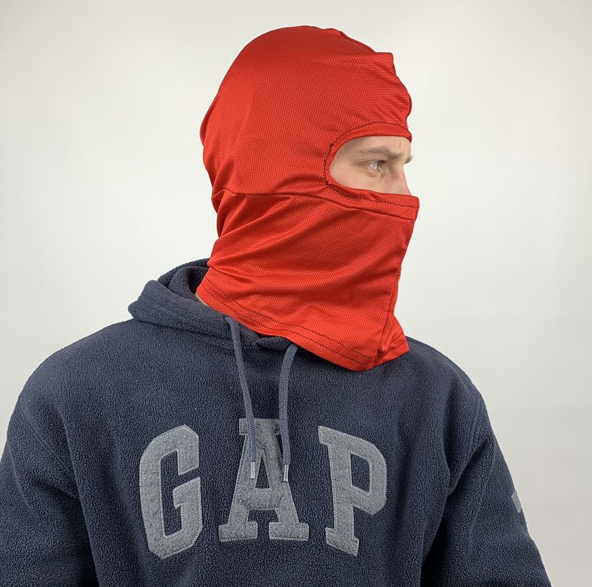 Vintage Upcycling Balaclava Handmade Mask Size ONE SIZE - 3 Thumbnail
