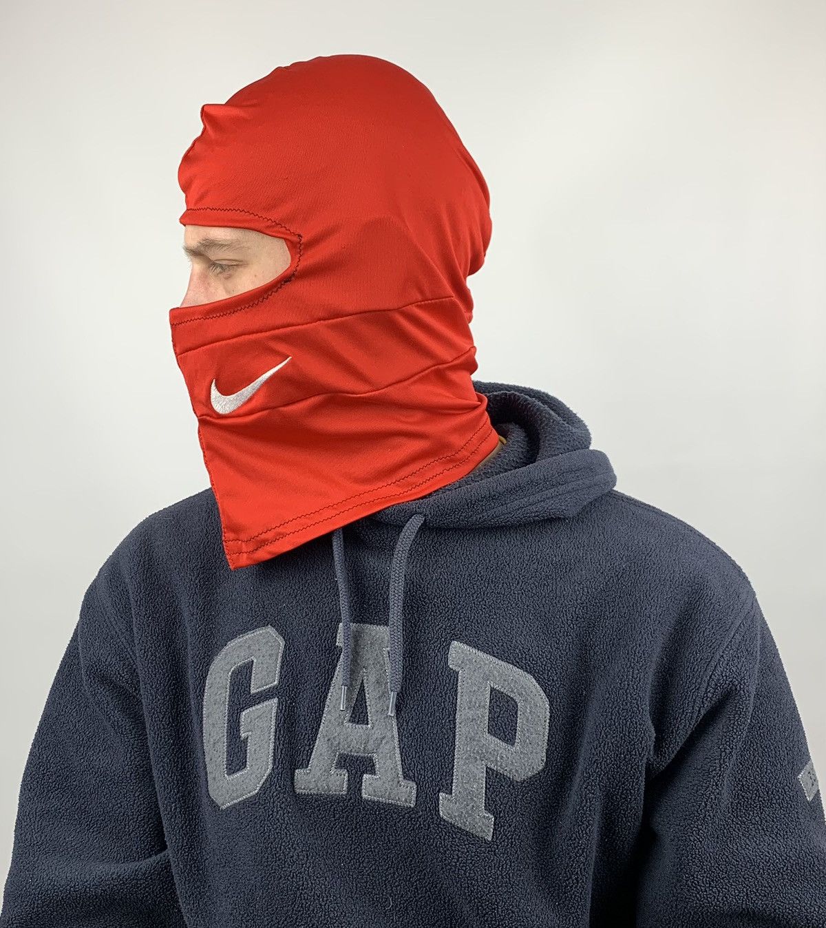 Vintage Upcycling Balaclava Handmade Mask Size ONE SIZE - 2 Thumbnail