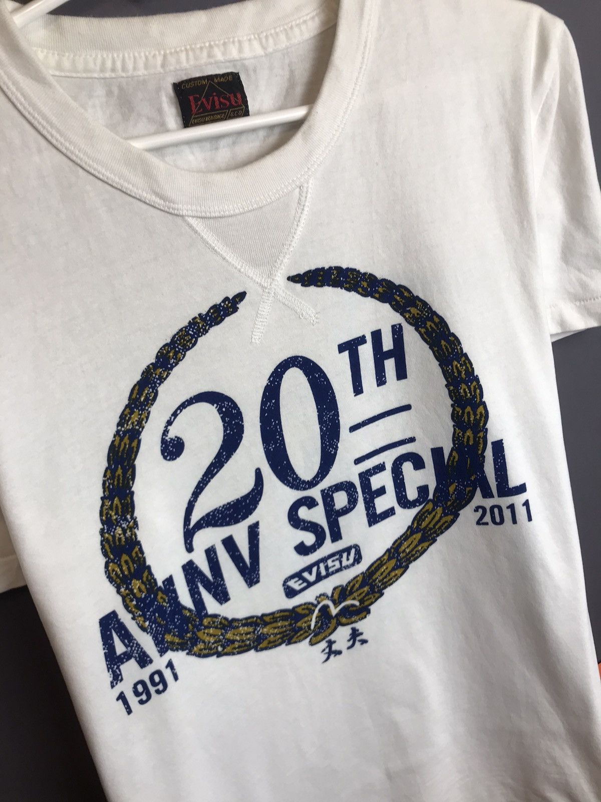 Evisu Vintage Japan EVISU Tee t-shirt Size US M / EU 48-50 / 2 - 2 Thumbnail