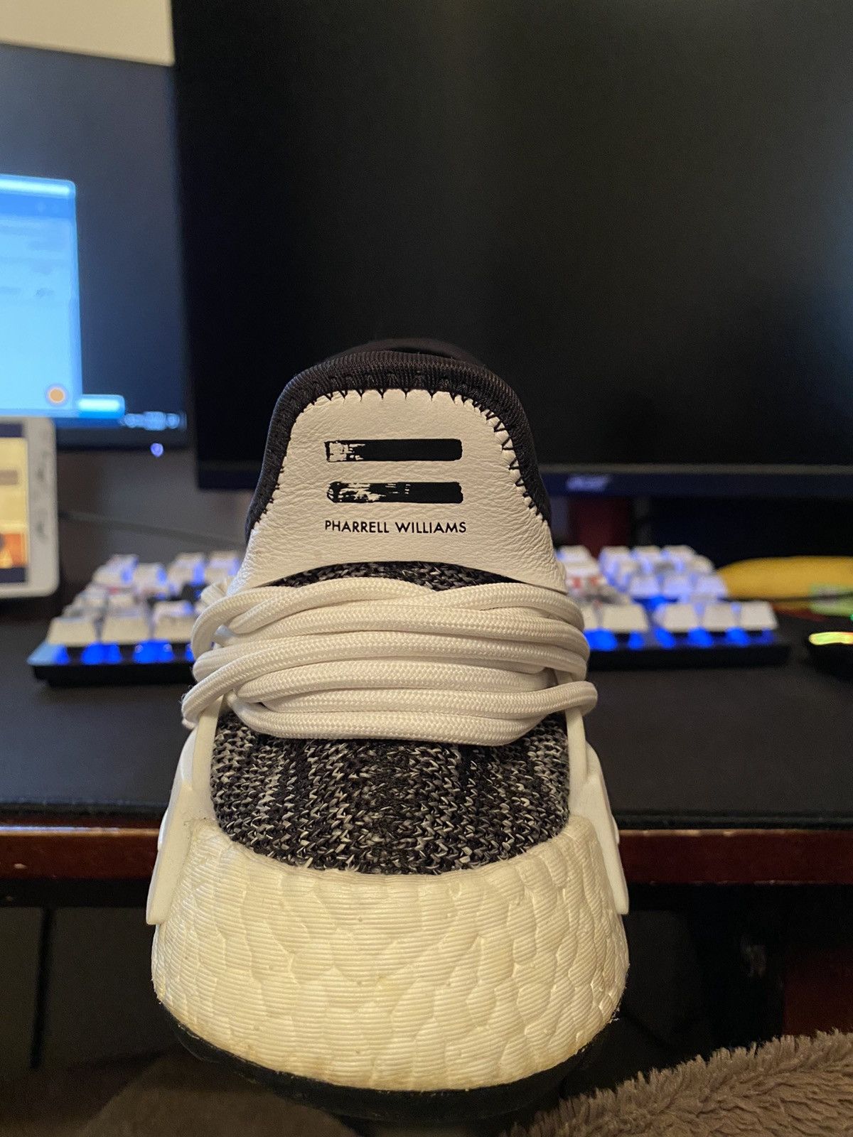 Adidas × Pharrell Pharrell x NMD Human Race Trail Oreo 2017 Size US 9 / EU 42 - 8 Thumbnail