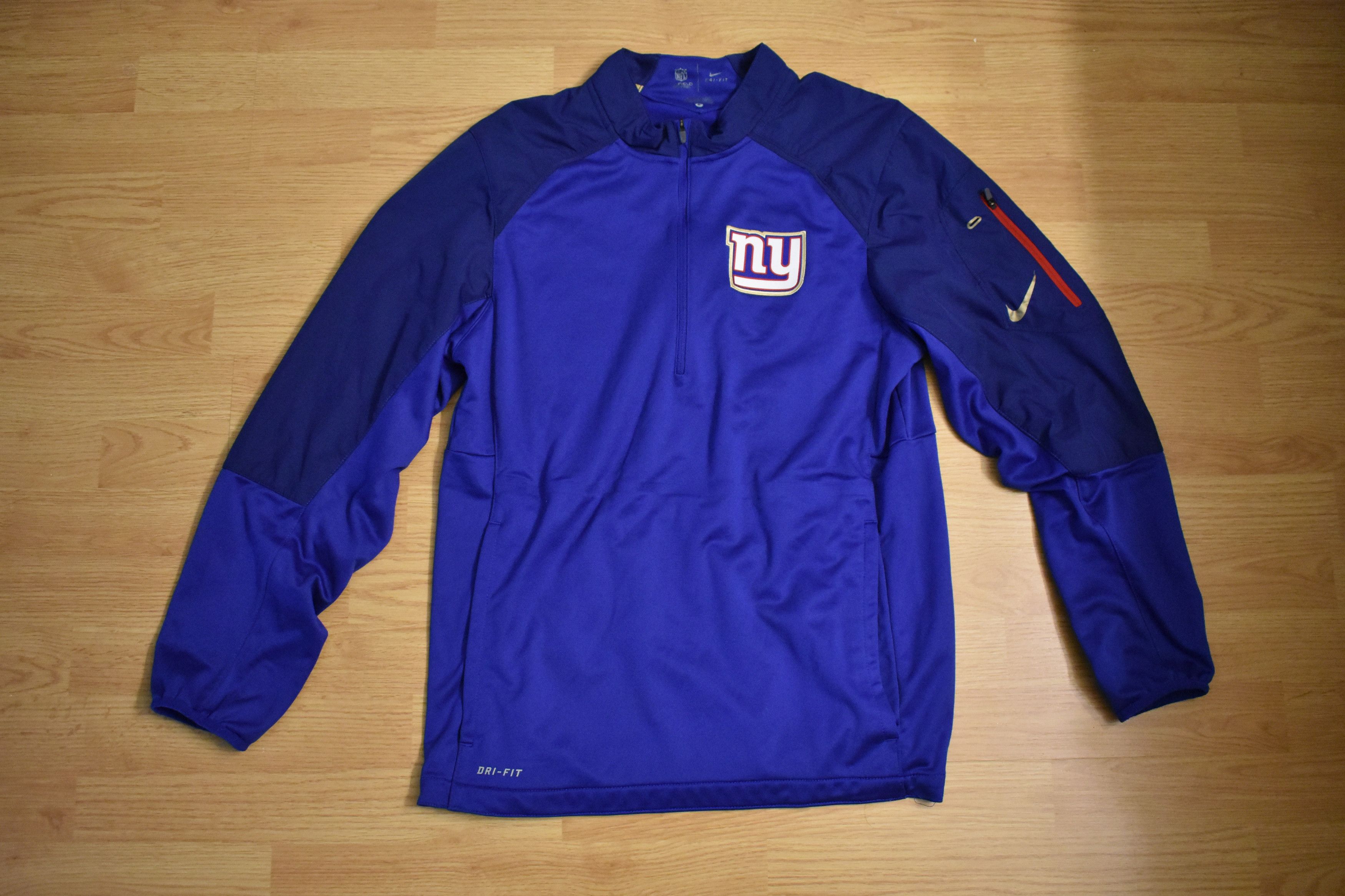 Nike Nike New York Giants Dri-Fit Zip-Up Thermal