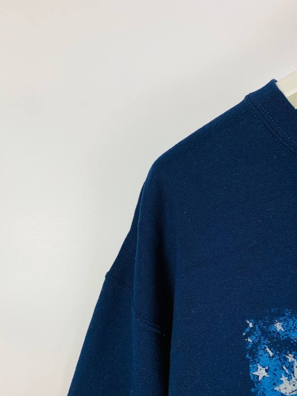 Vintage Vintage sweatshirt eagle blue cotton XL Size US XL / EU 56 / 4 - 4 Thumbnail