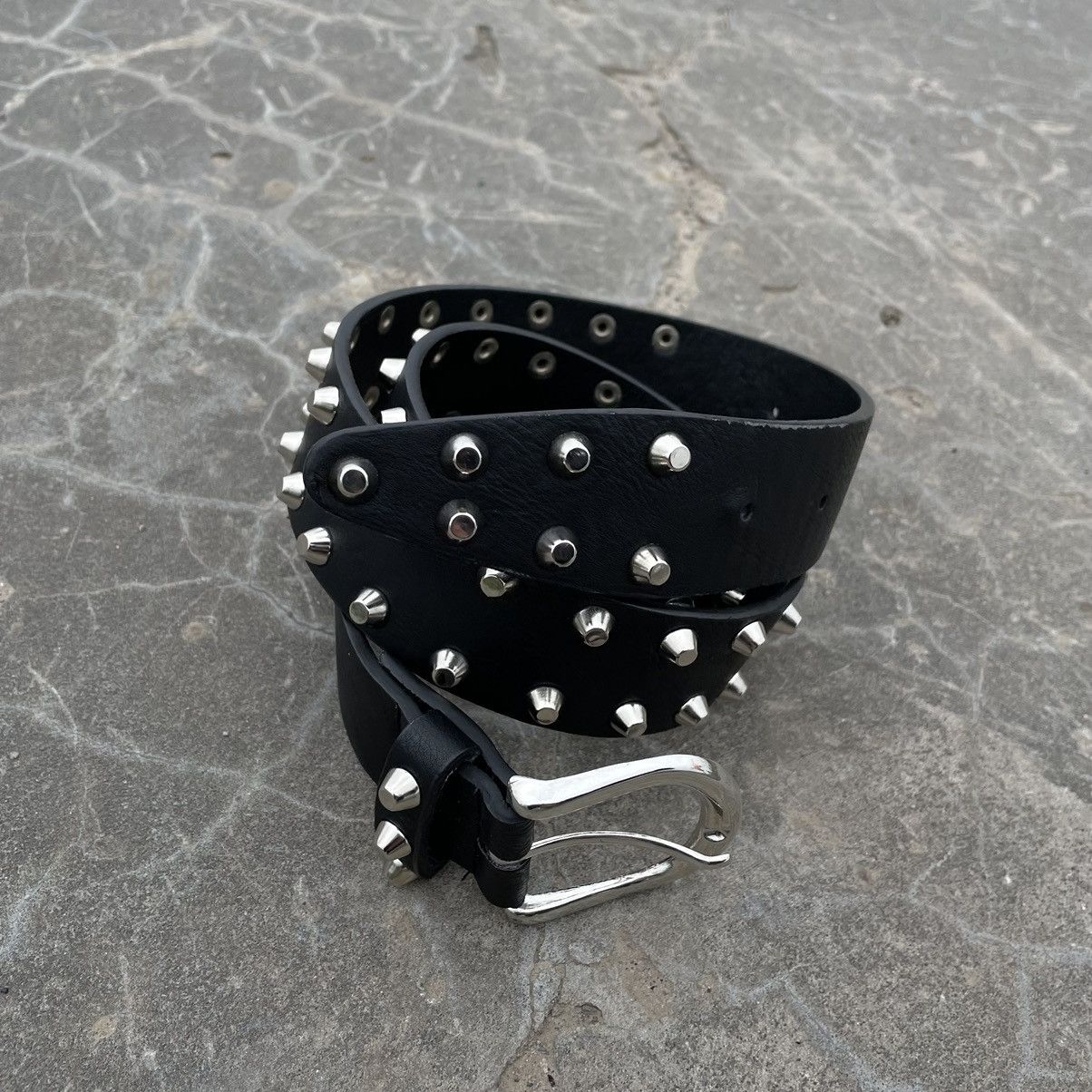 Band Tees Vintage Rock Belt Punk Streetwear Avangard Style Y2K Band Size ONE SIZE - 4 Thumbnail